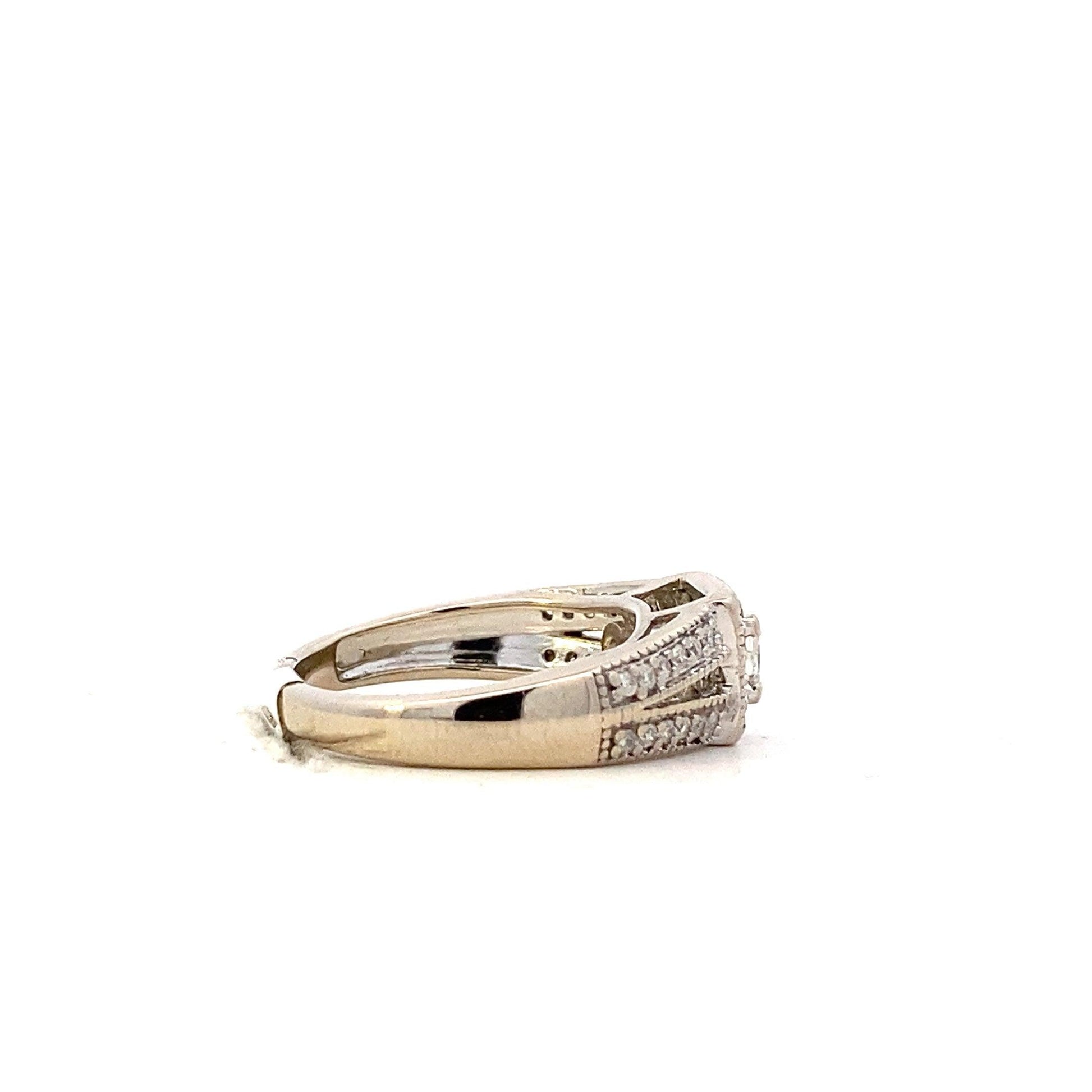 10K White Gold Women's Diamond Ring - 0.36ct - ipawnishop.com