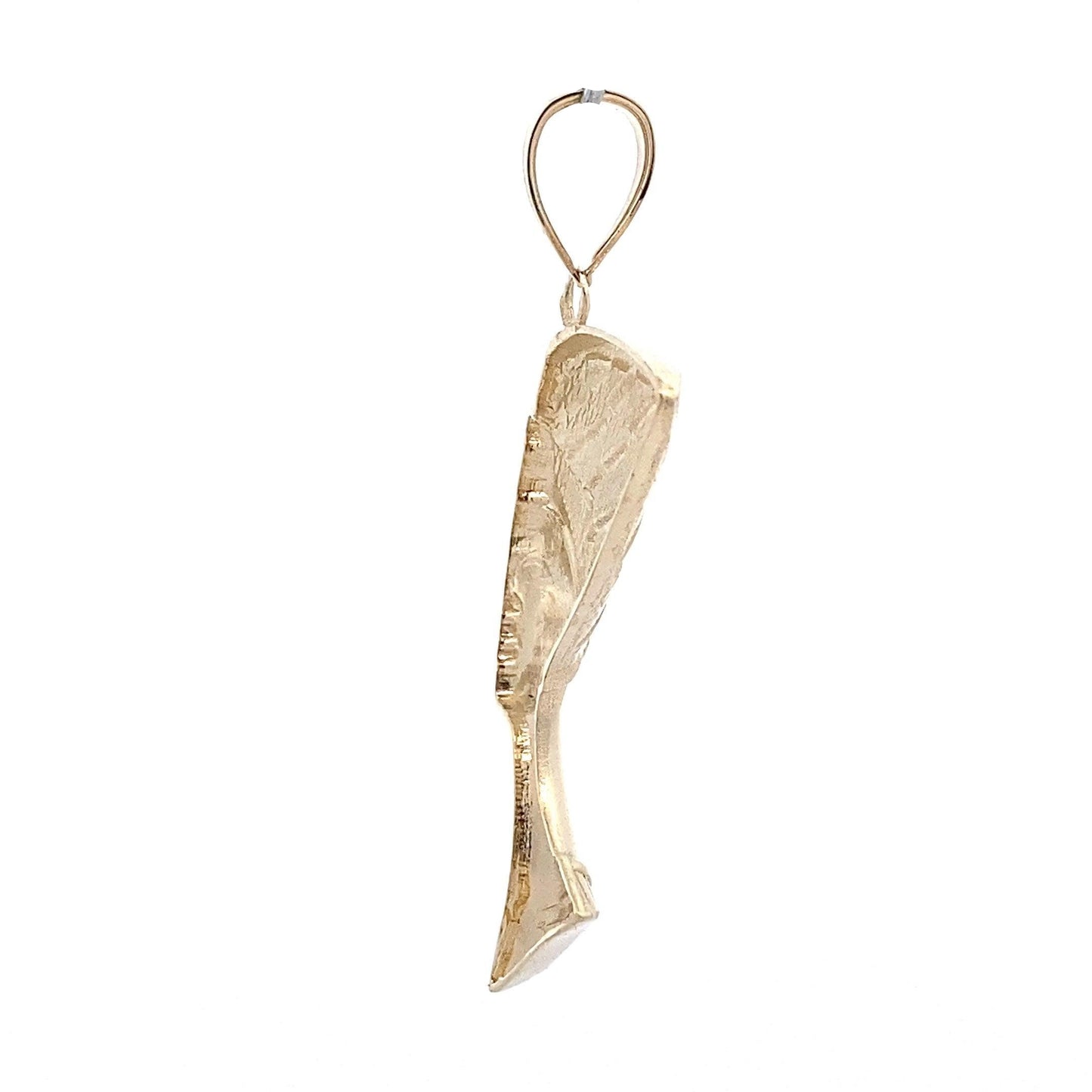 10K Yellow Gold Nefertiti Pendant - ipawnishop.com