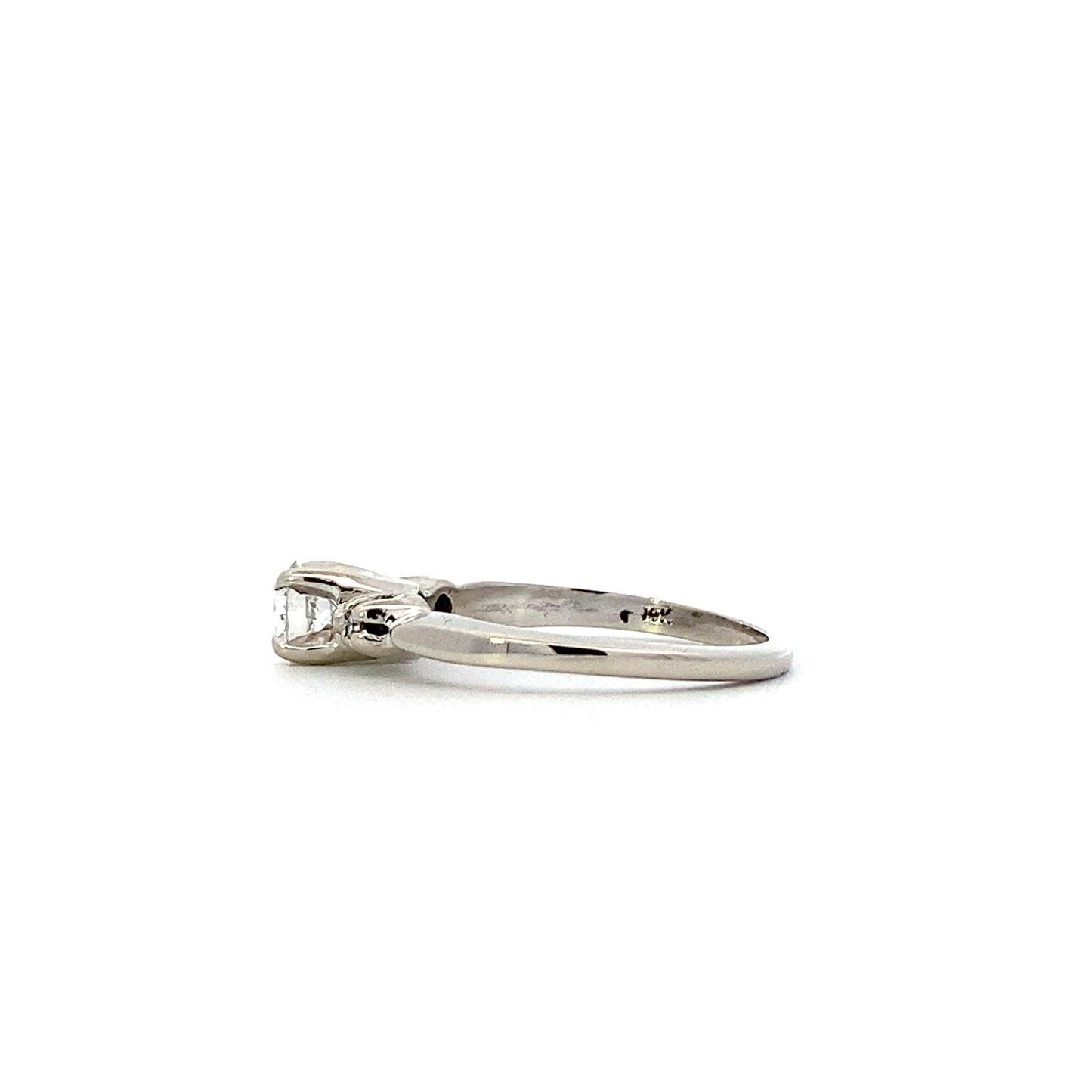 Anillo de Diamantes para Mujer en Oro Blanco 14K - 0.33ct - ipawnishop.com