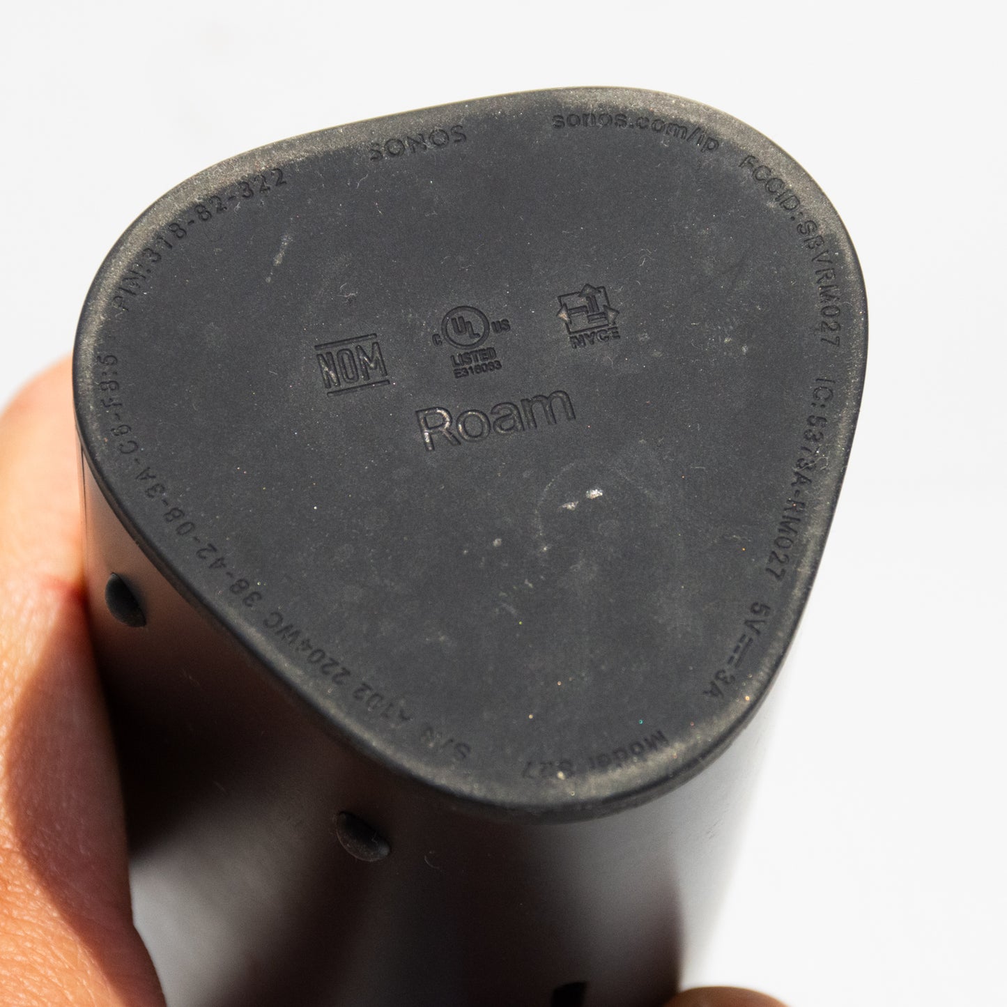 Sonos Roam Portable Bluetooth Speaker - Shadow Black