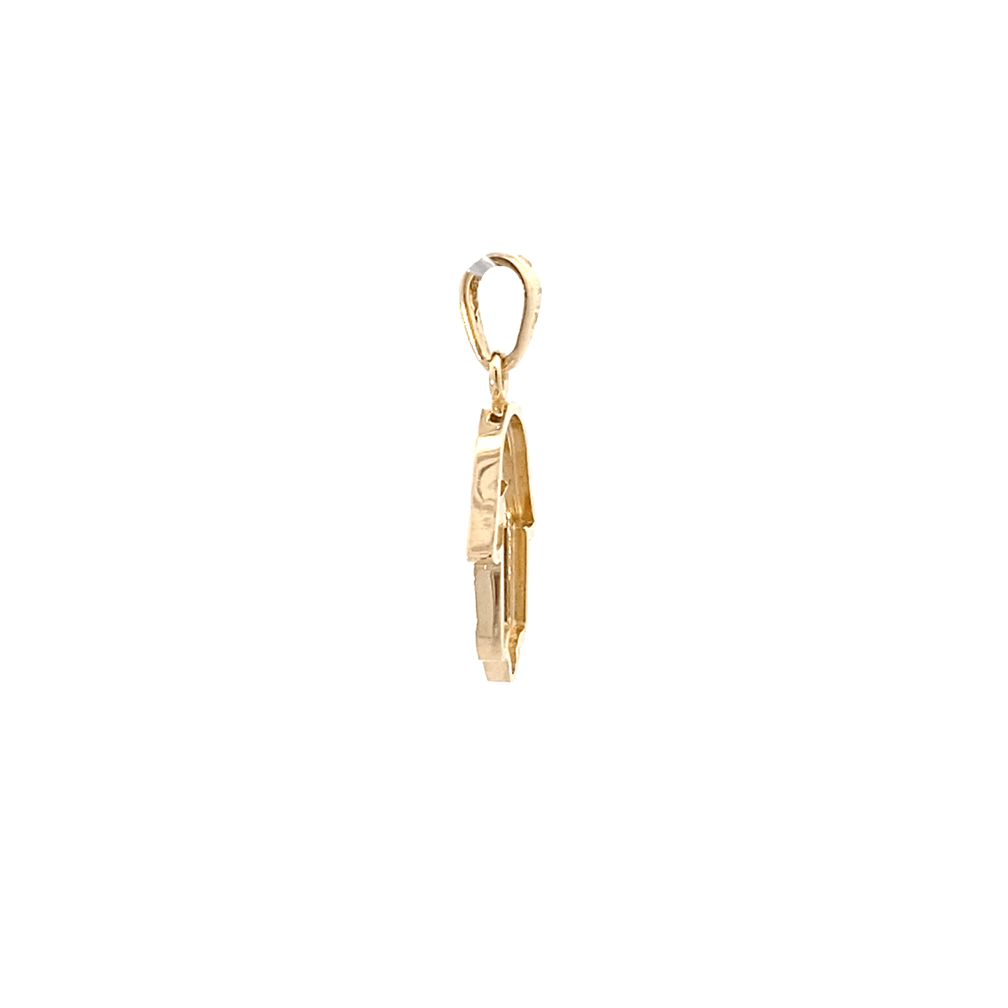 14K Yellow Gold Hand Pendant