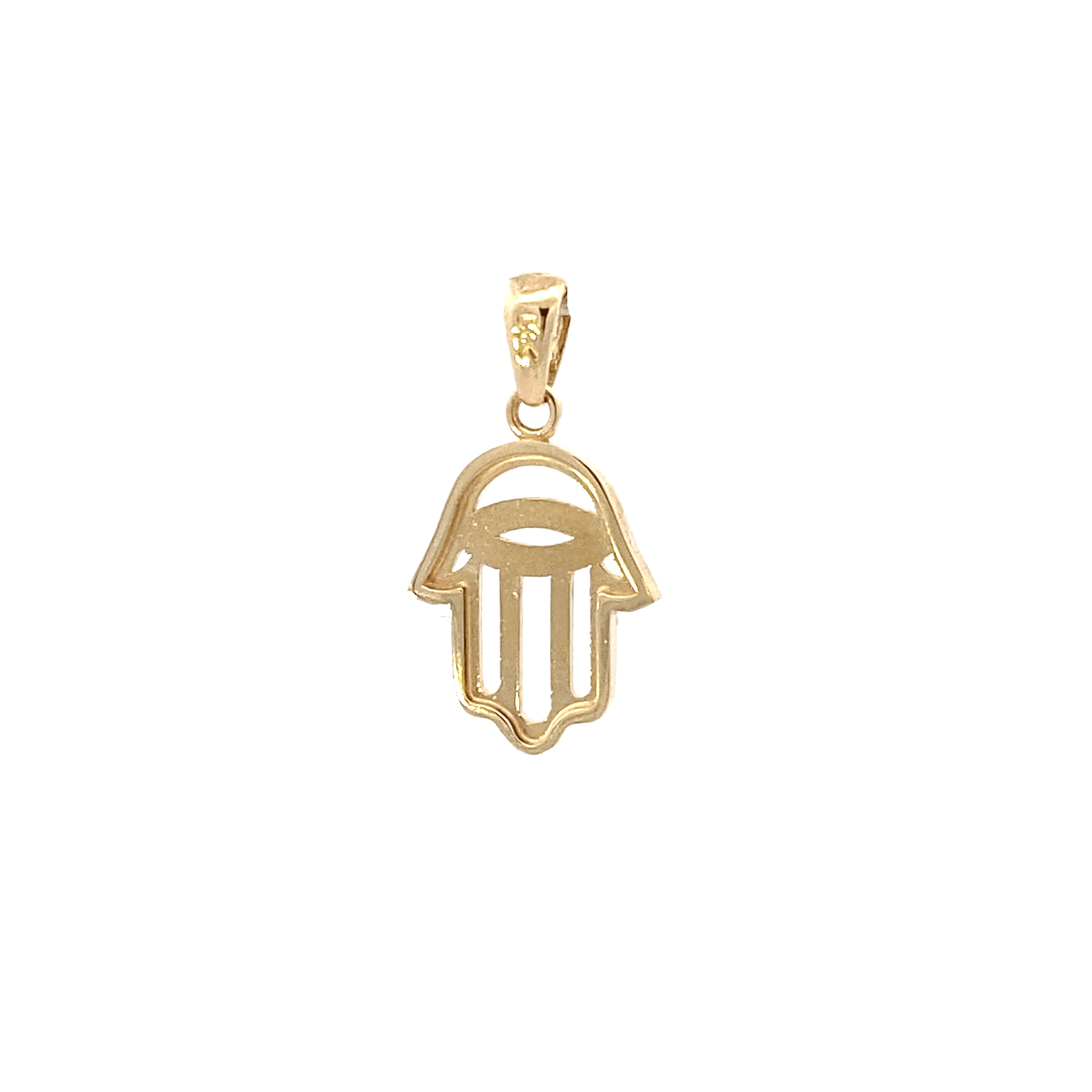14K Yellow Gold Hand Pendant