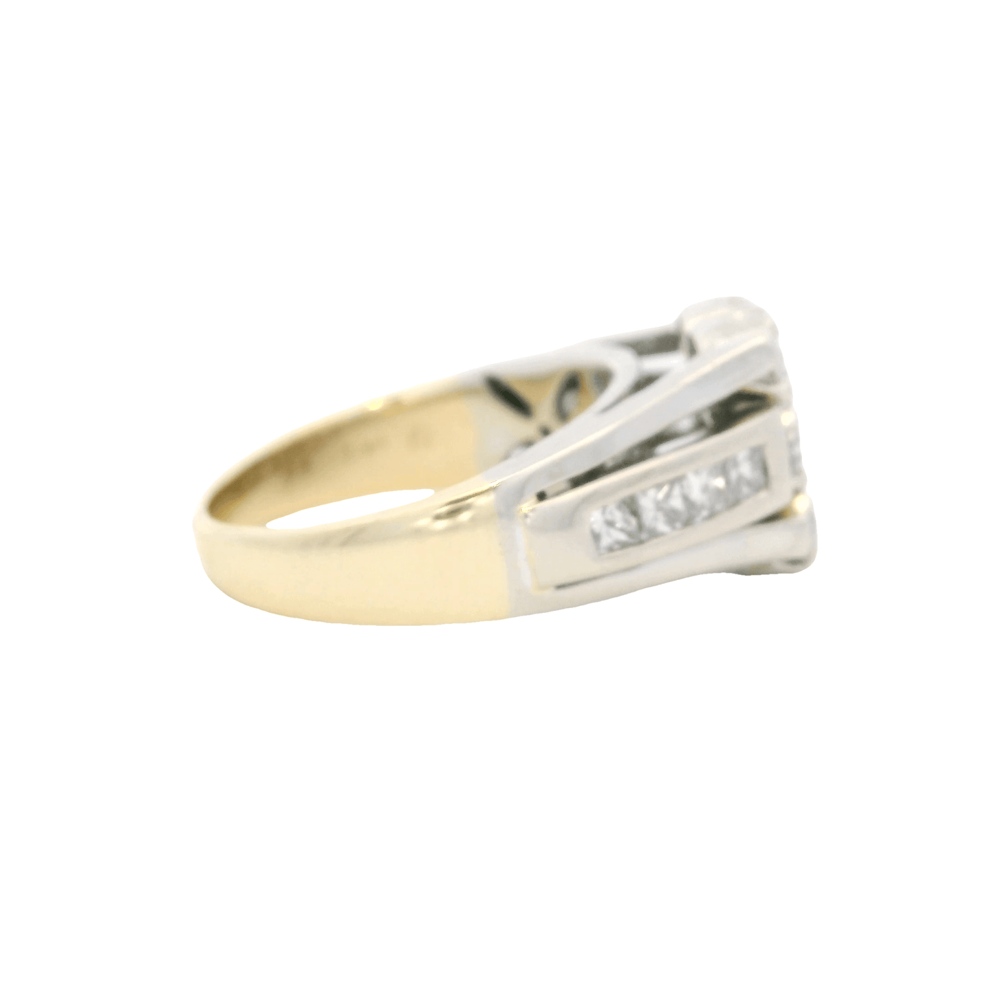 14K White Gold Diamond Ring - 1.38ct