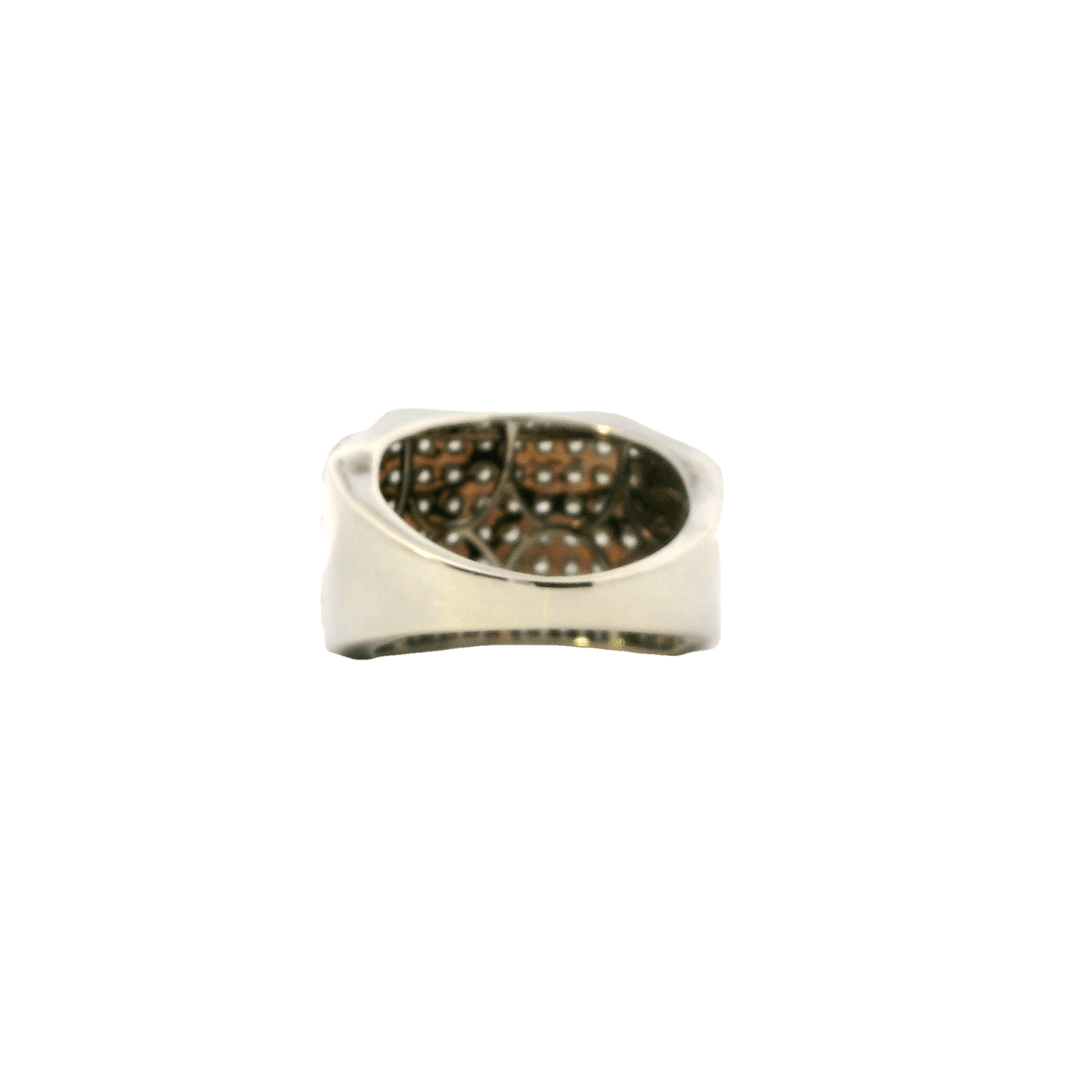 10K White & Yellow Gold Diamond Ring - 3.31ct