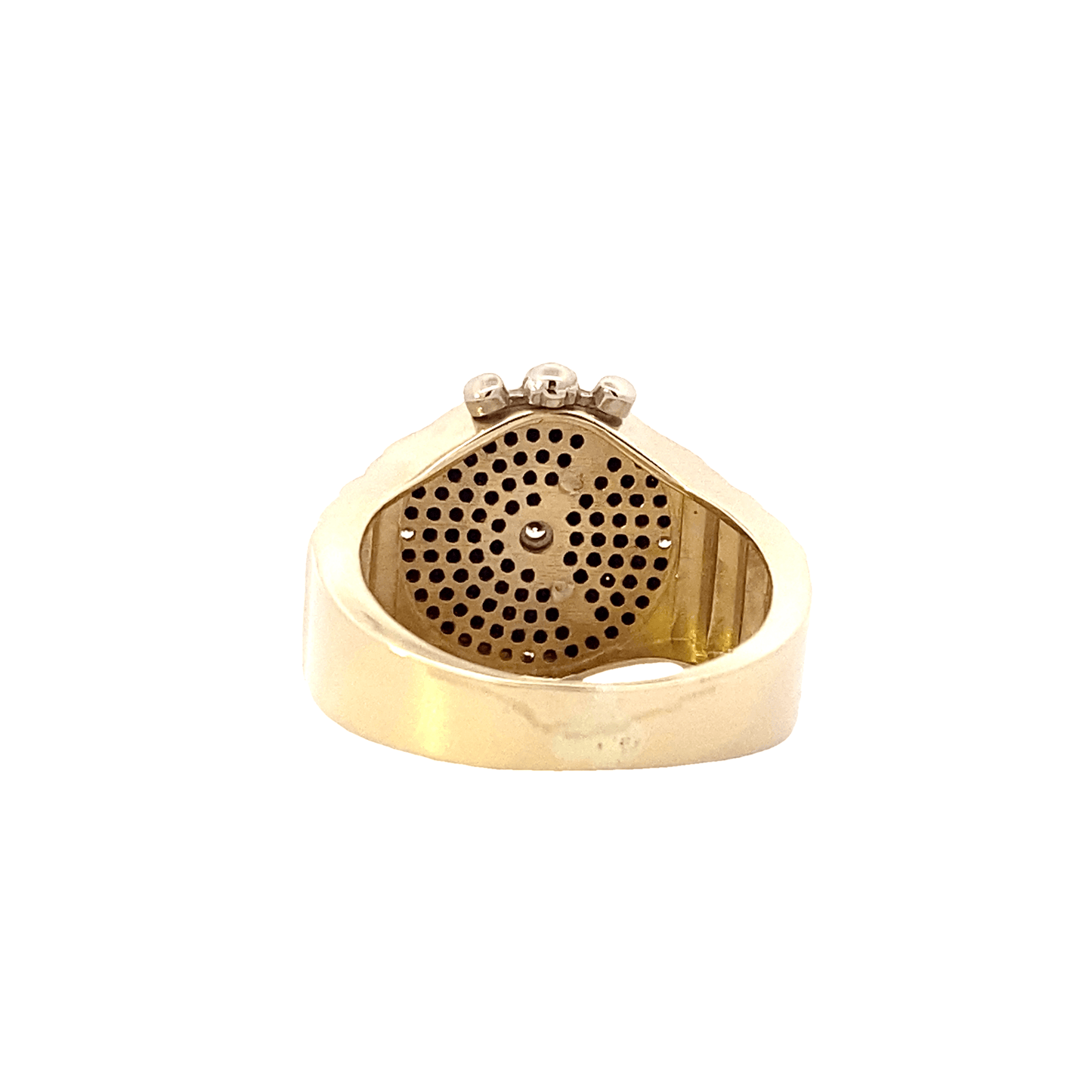 14K Yellow Gold Watch Design Ring