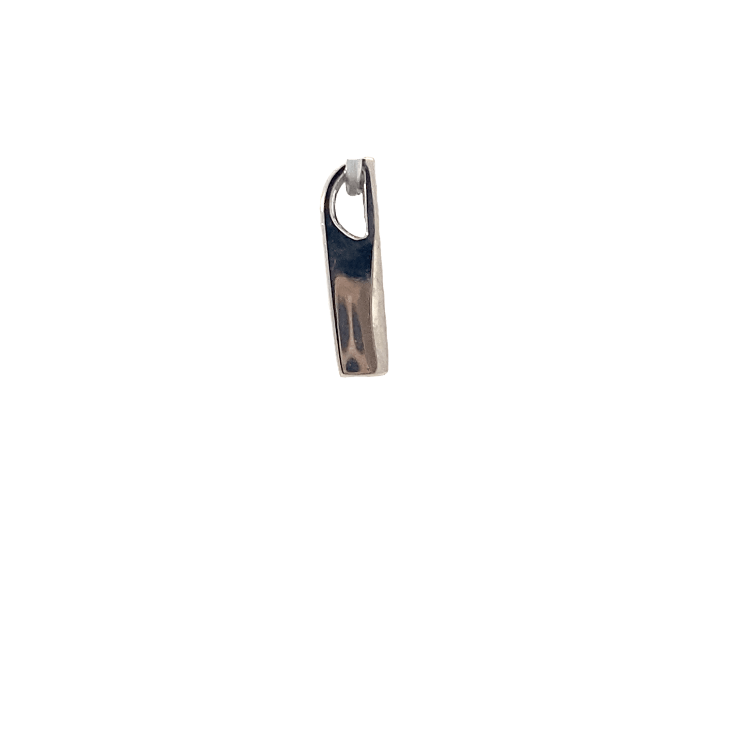 14K White Gold Ruby Sapphire And Diamond Pendant - 0.10ct