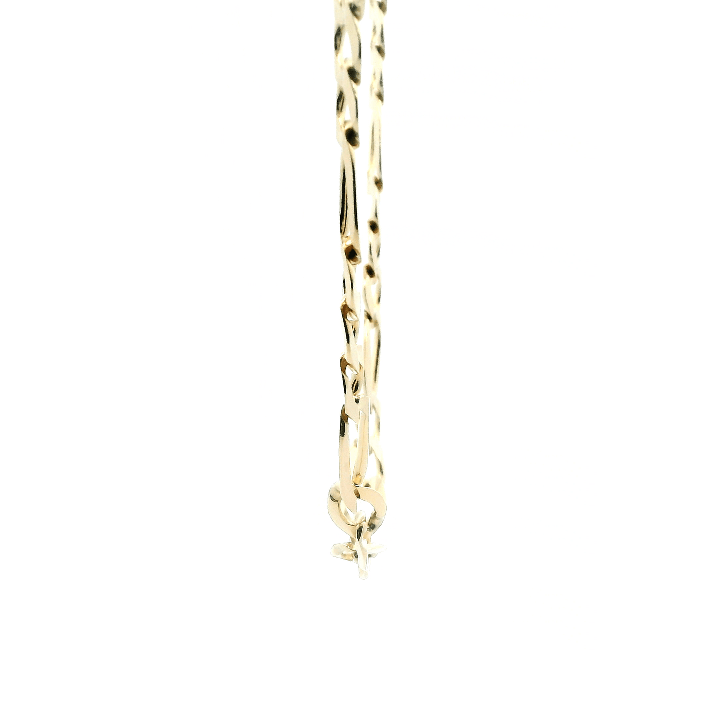 14K Yellow Gold 24" Figaro Chain
