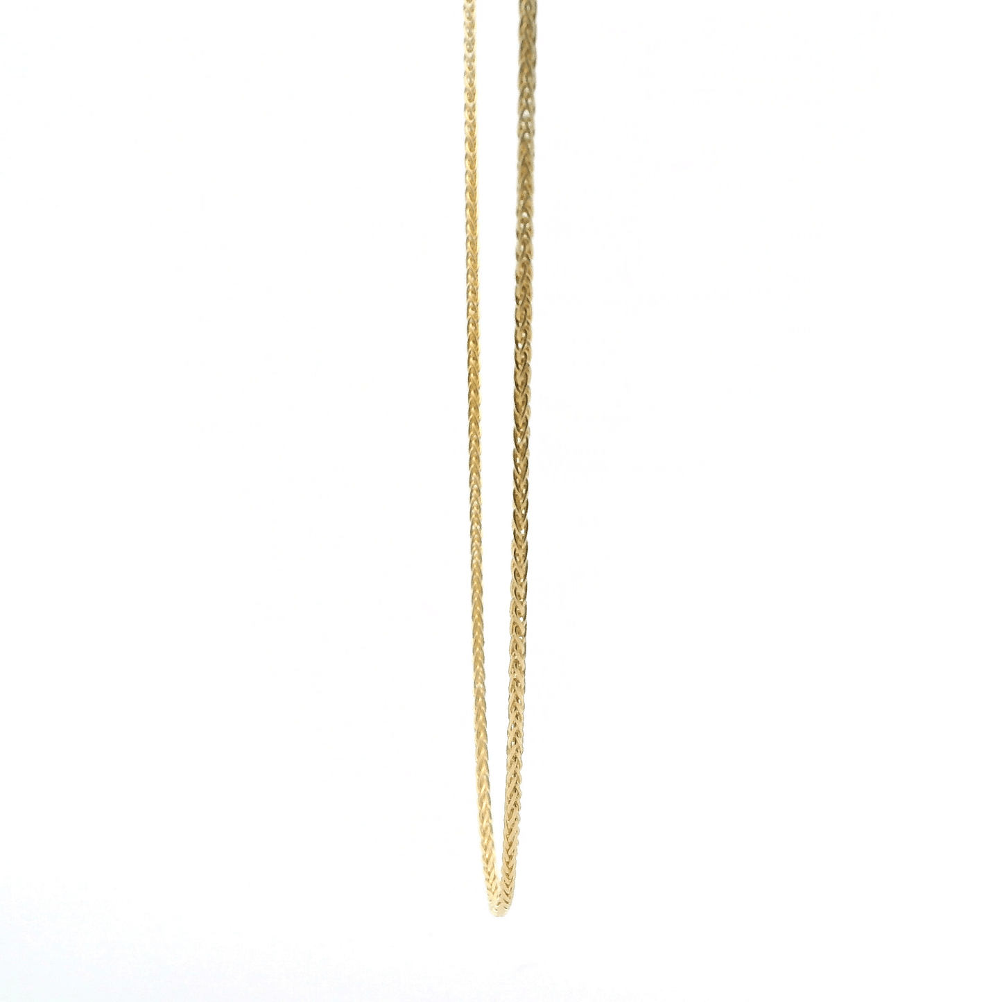 14K Yellow Gold 24" Wheat Chain