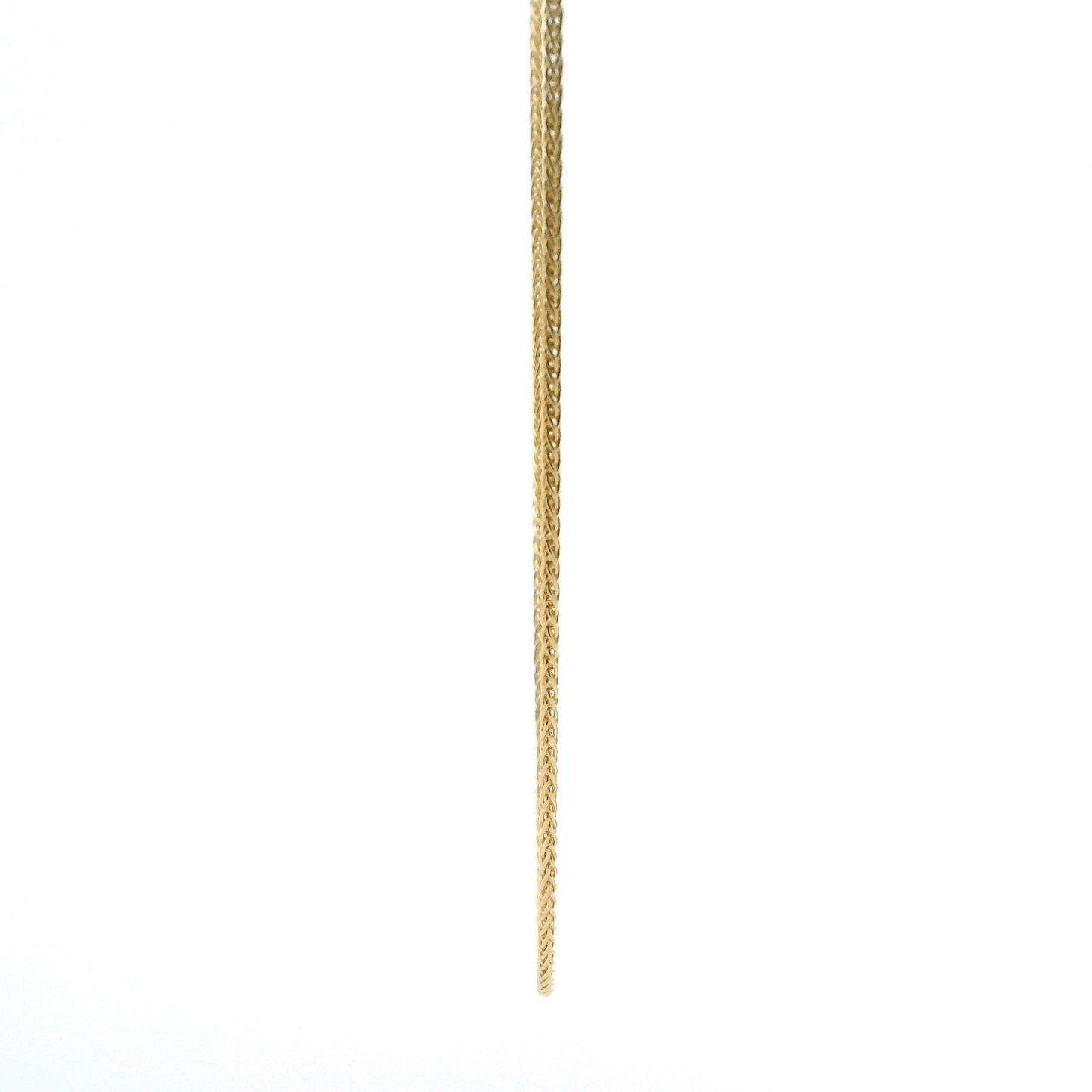 14K Yellow Gold 24" Wheat Chain