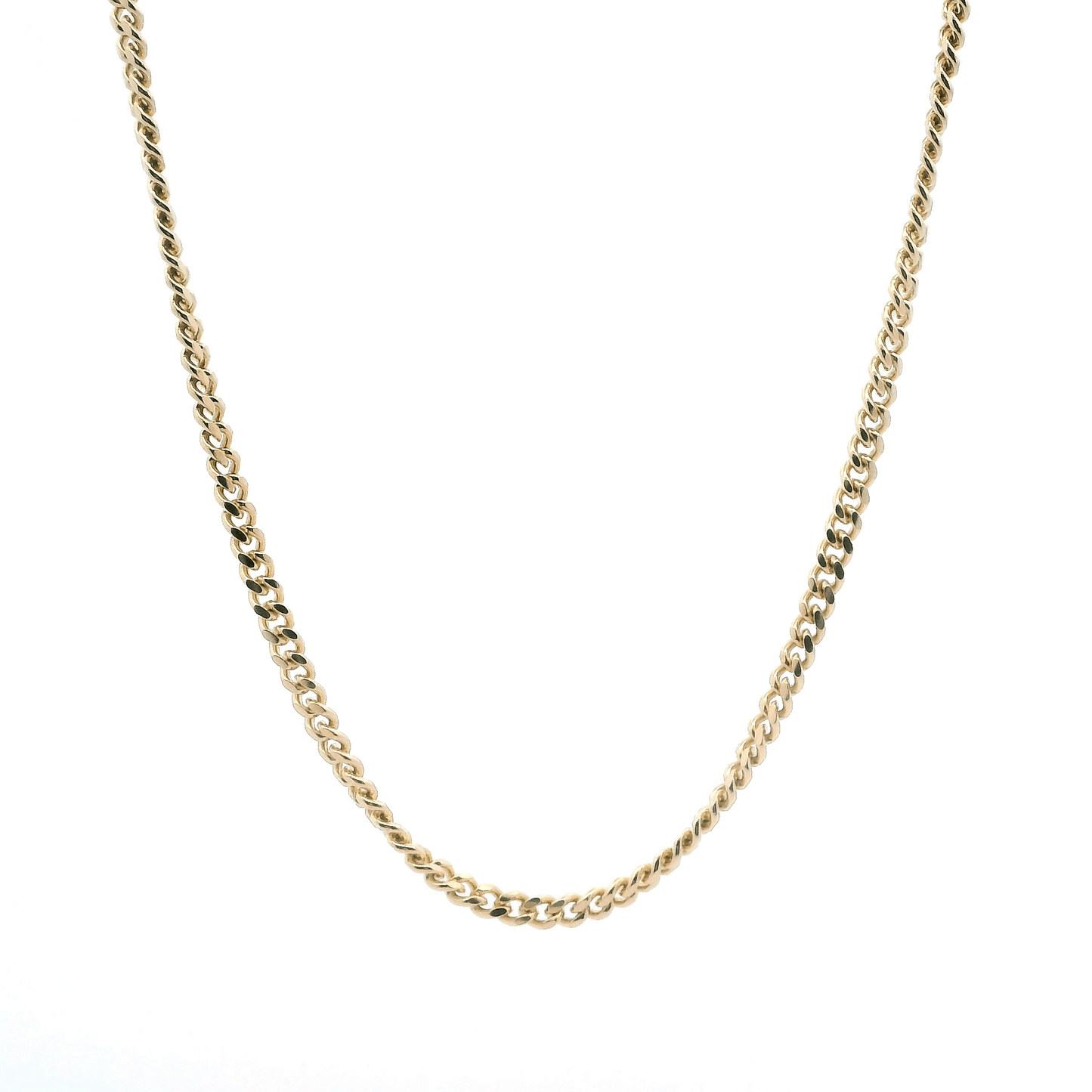 14K Yellow Gold 26" Curb Chain