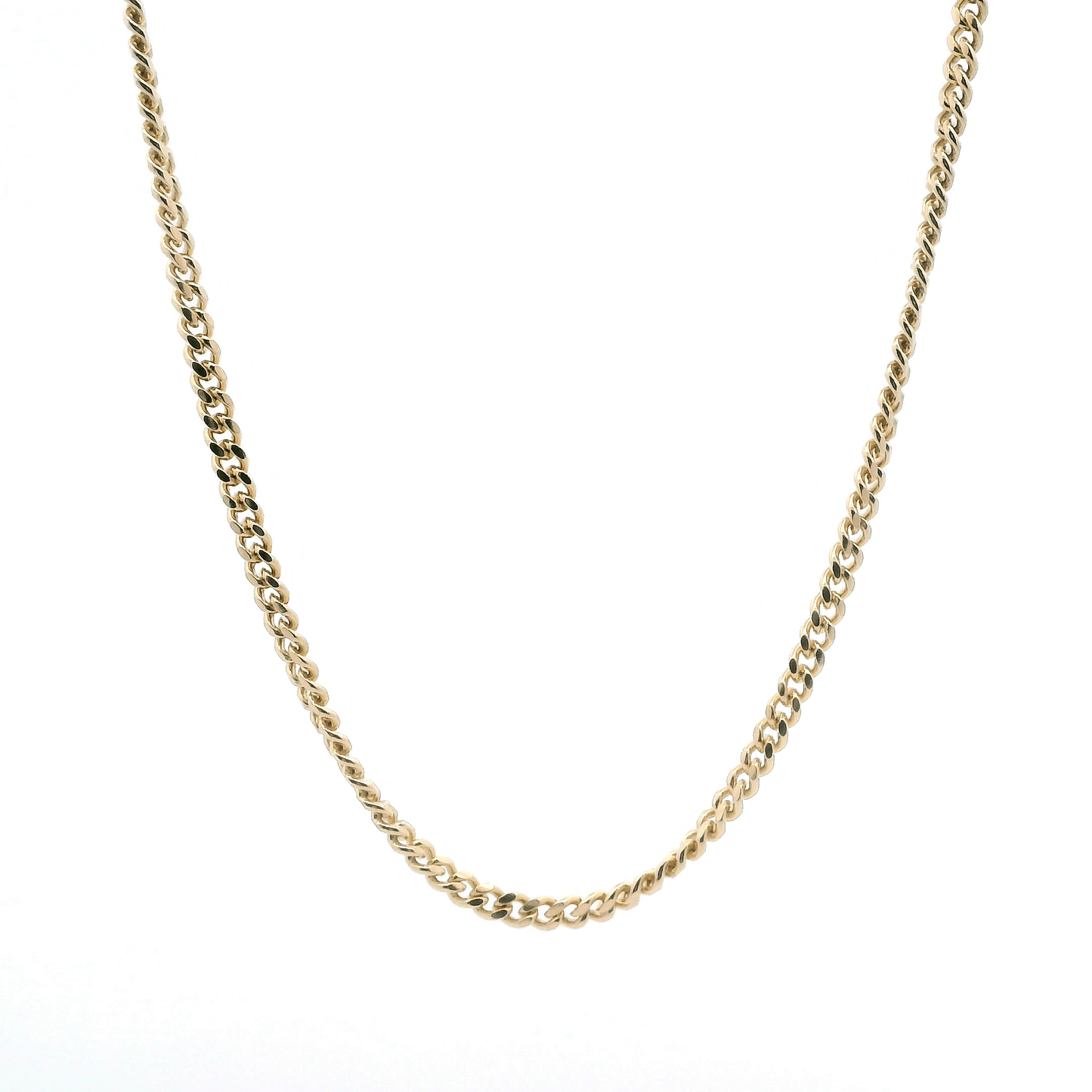 14K Yellow Gold 26" Curb Chain