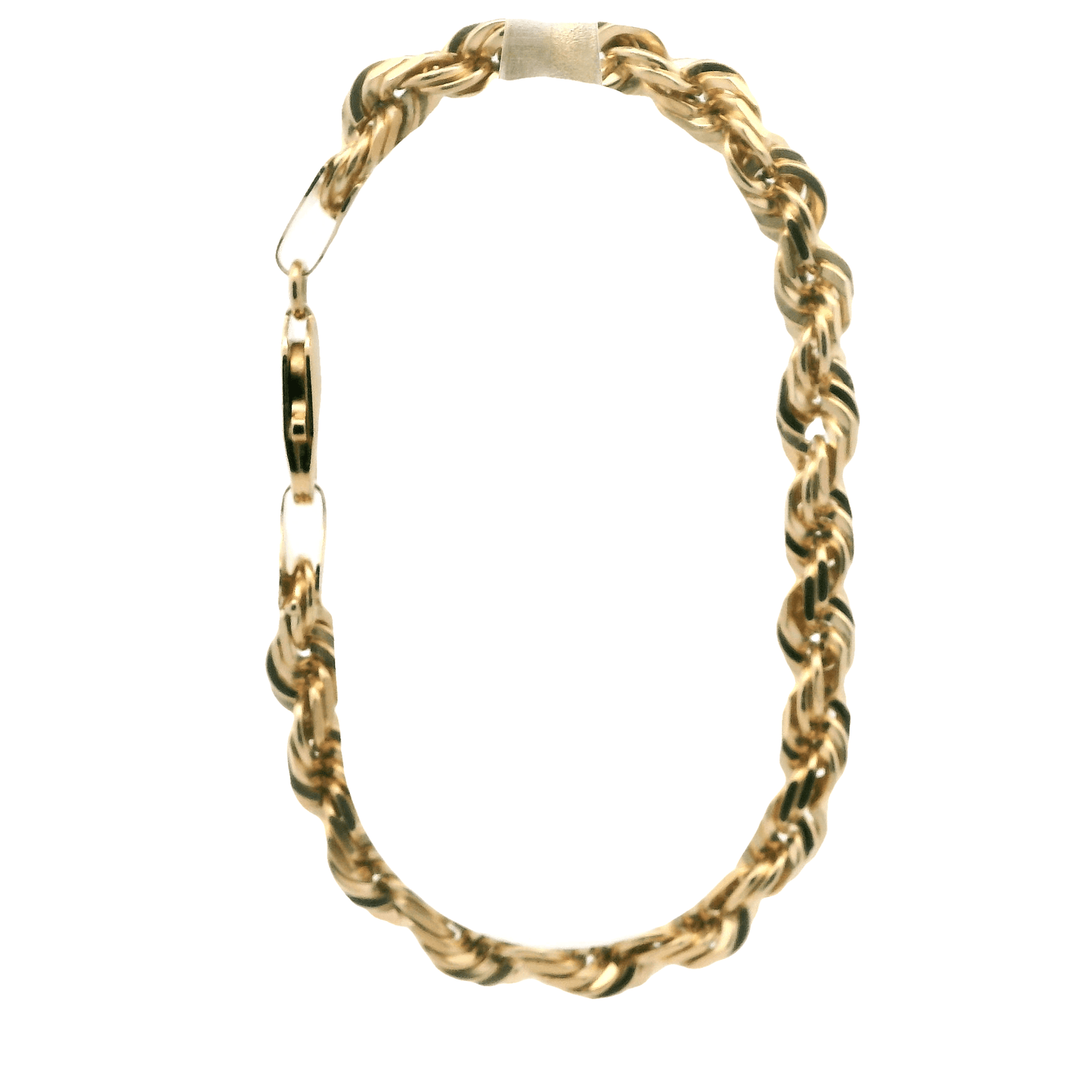 14K Yellow Gold 8.5" Rope Bracelet