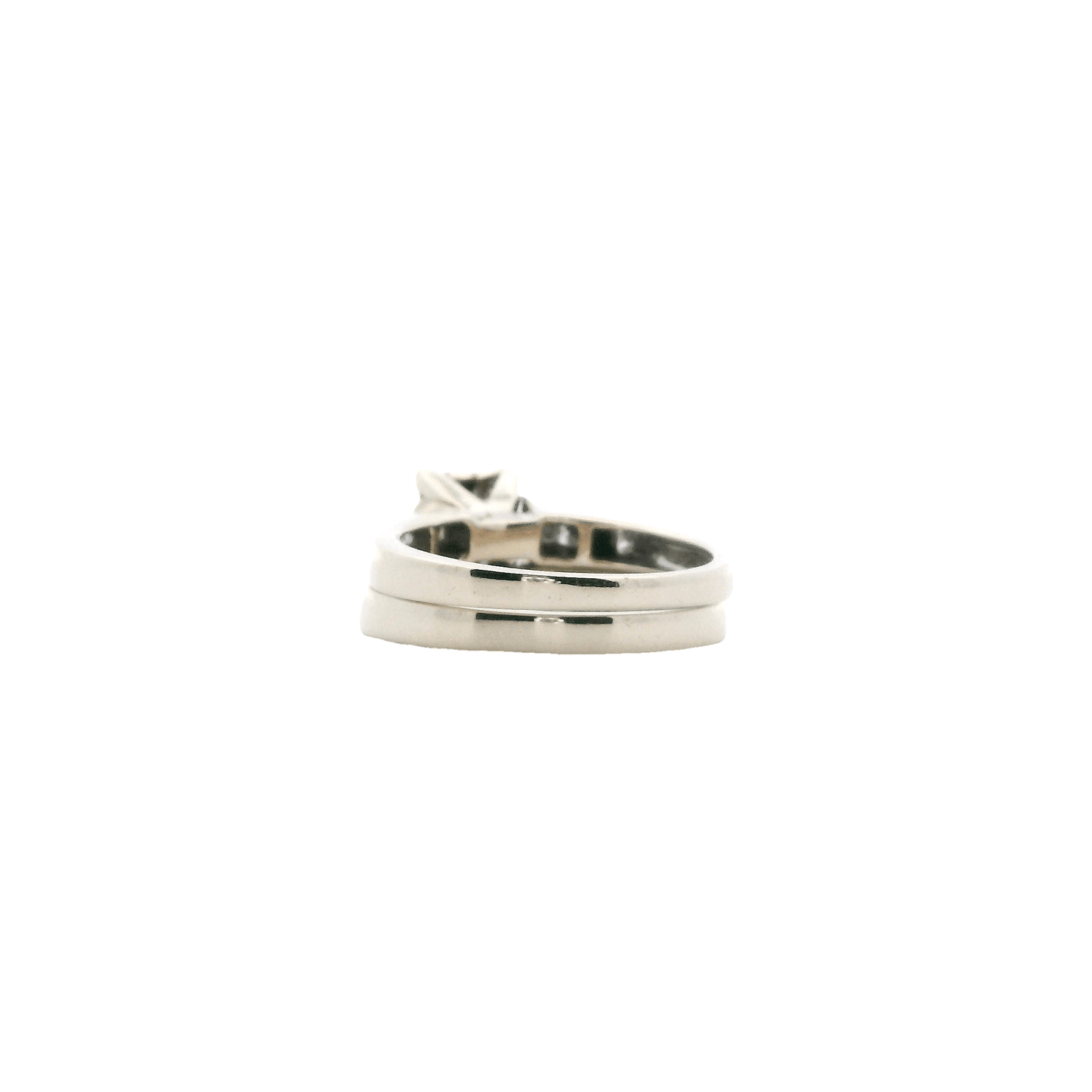 14K Yellow Gold Diamond Engagement & Wedding Ring Set - 1.45ct
