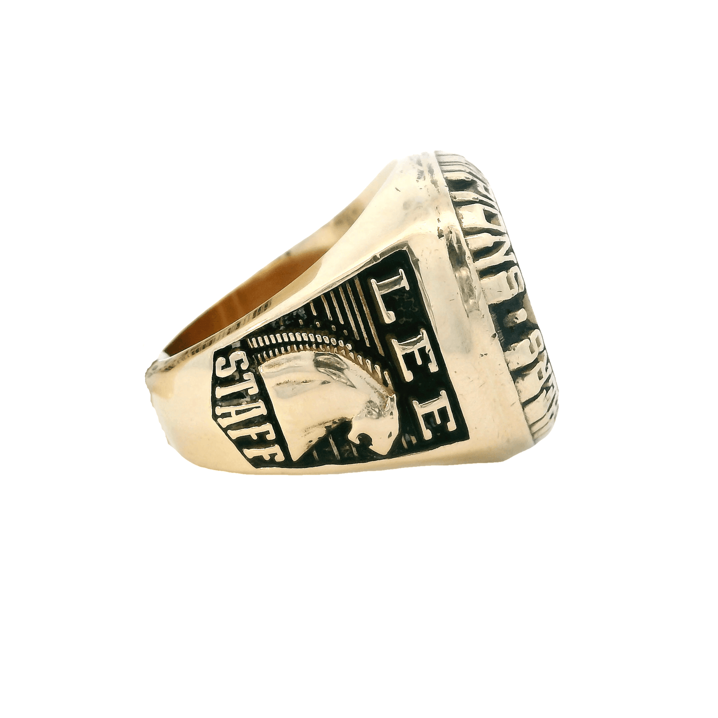10K Yellow Gold 1983 Michigan Panthers Championship Ring