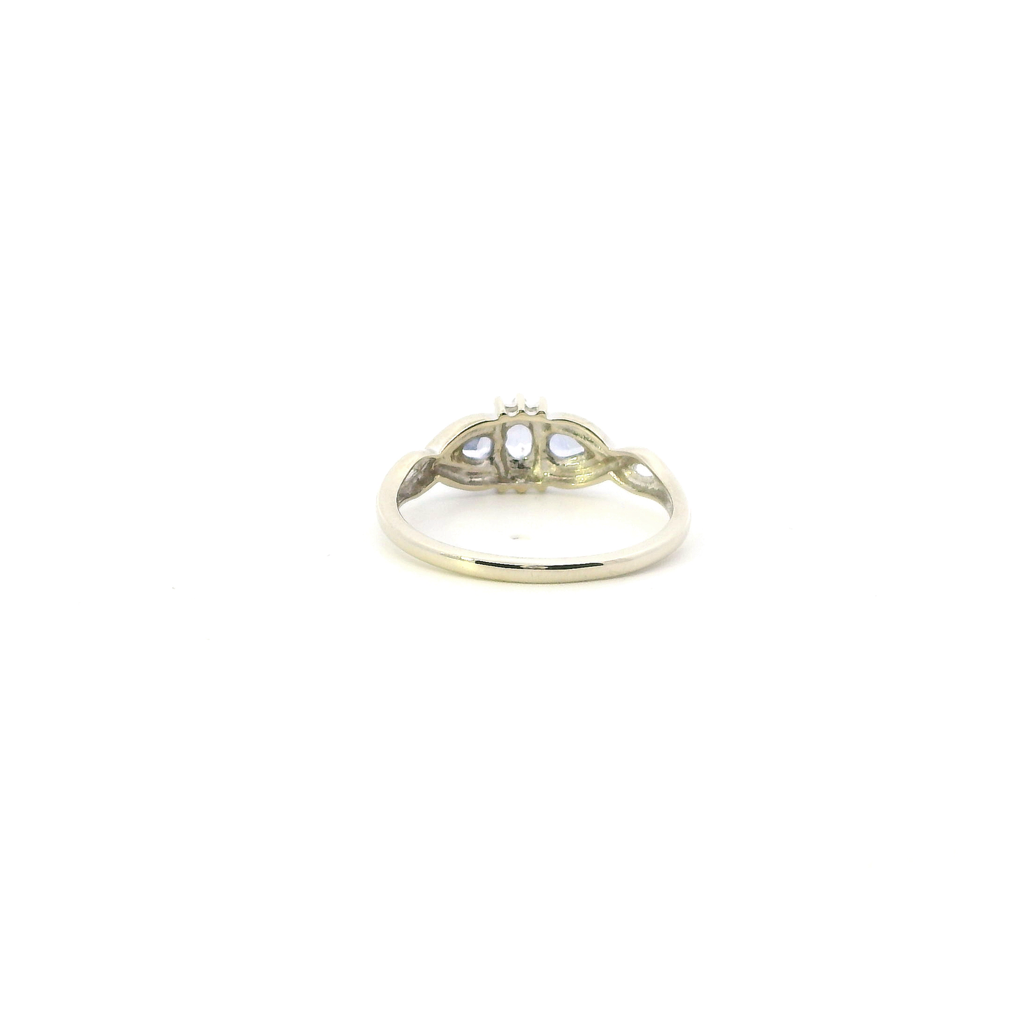 10K White Gold Tanzanite Womens Ring