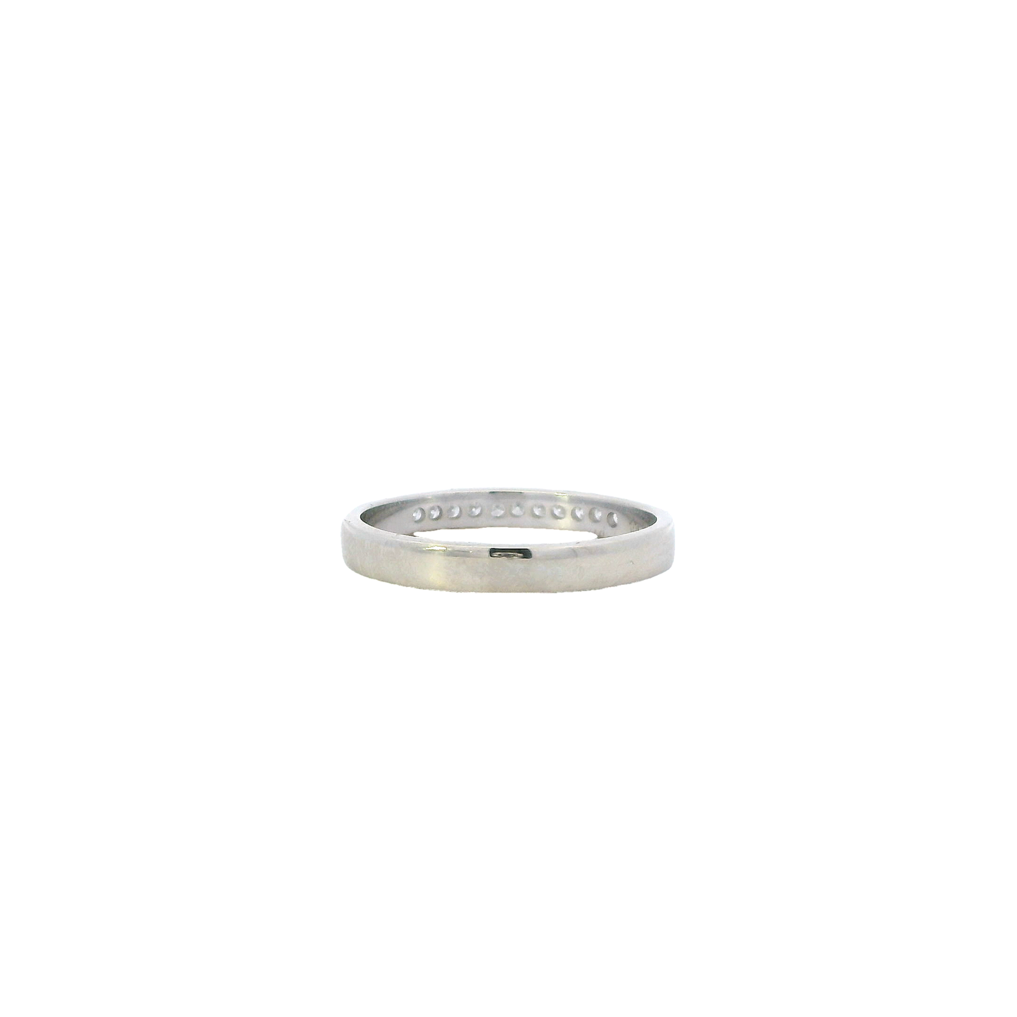 10K White Gold Diamond Ring - 0.07ct