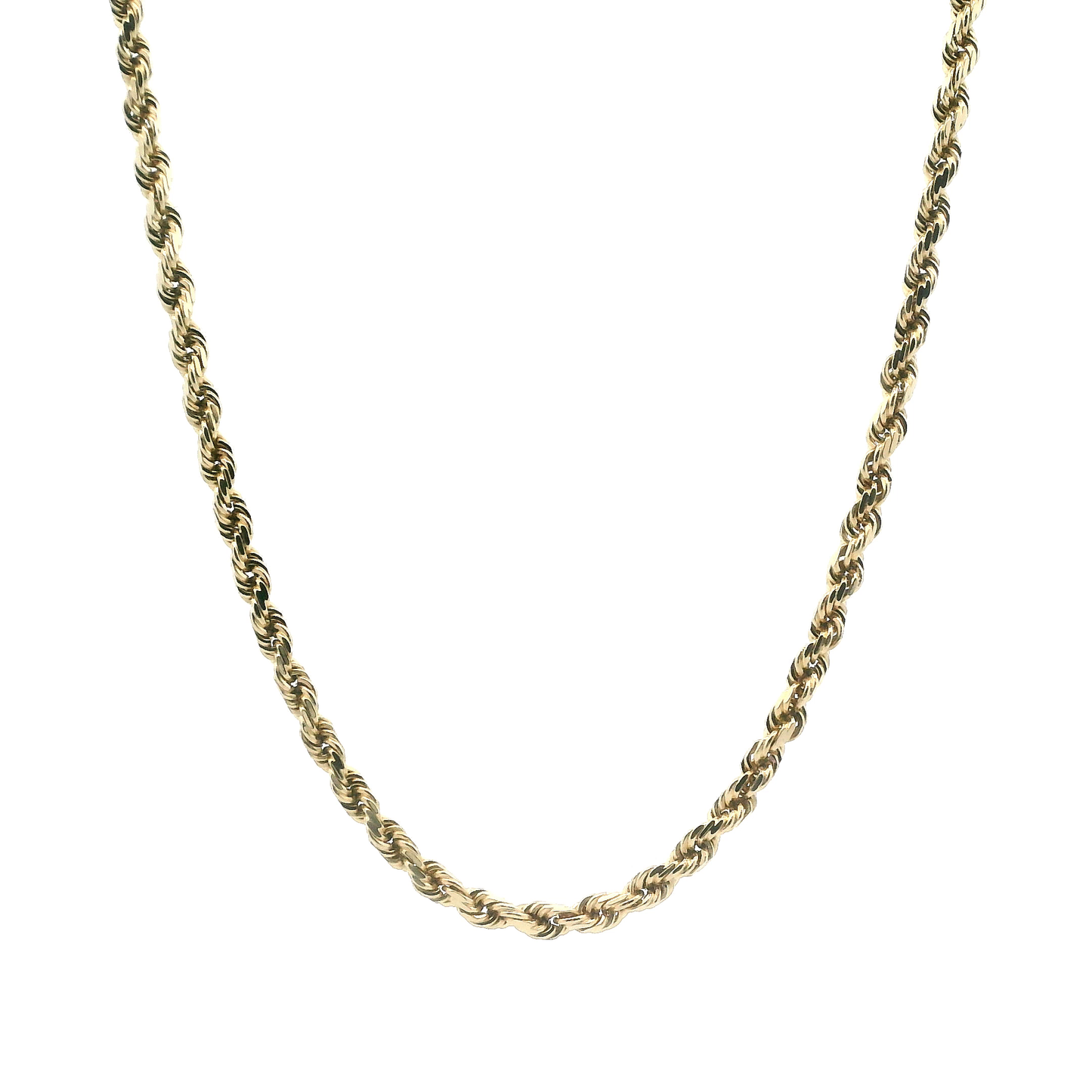 14K Yellow Gold 22" Rope Chain