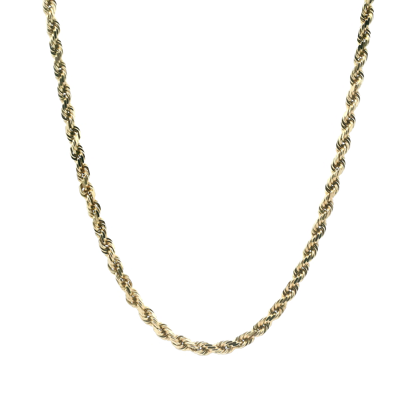 14K Yellow Gold 22" Rope Chain