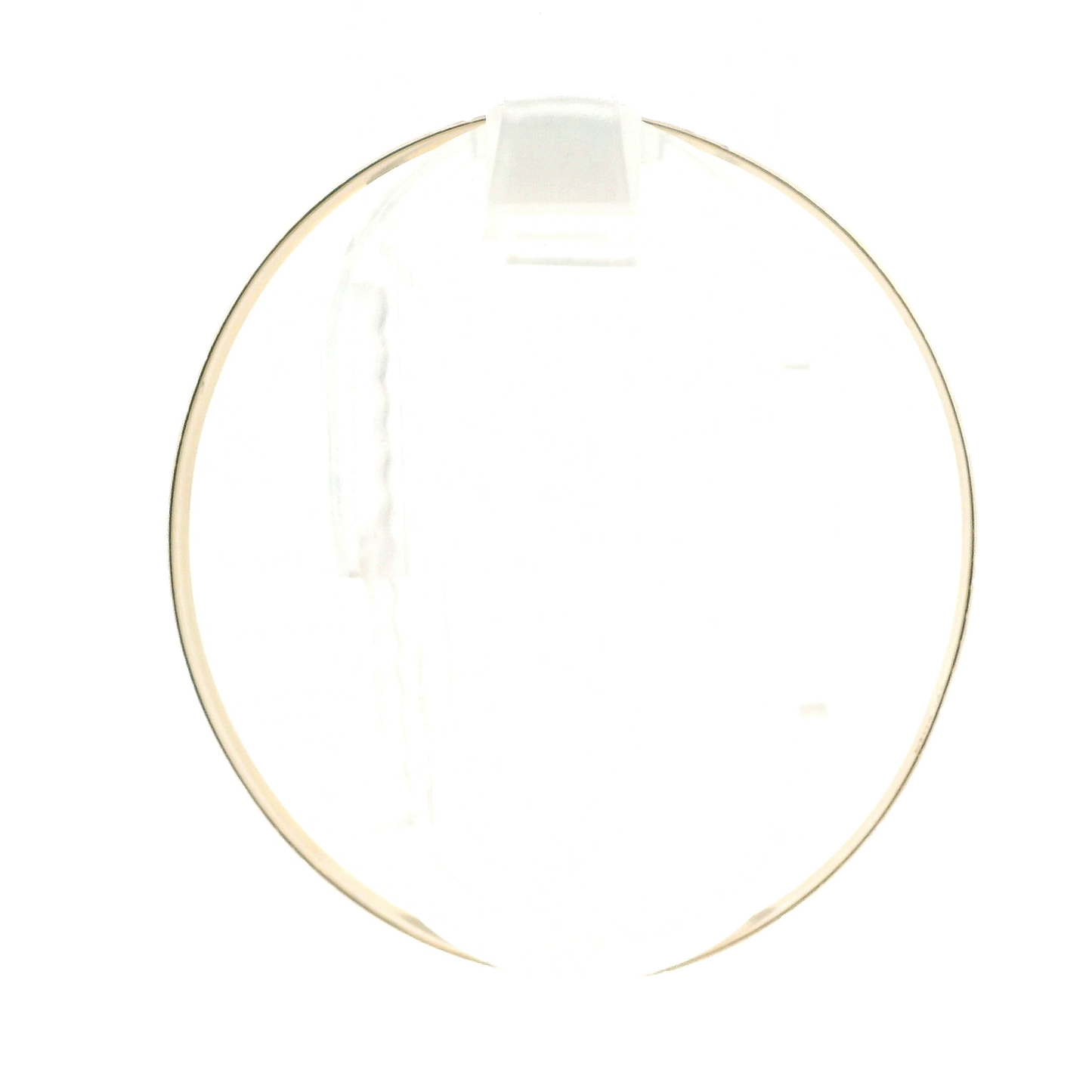 14K Yellow Gold Diamond Cut Bangle Bracelets - Set of 7