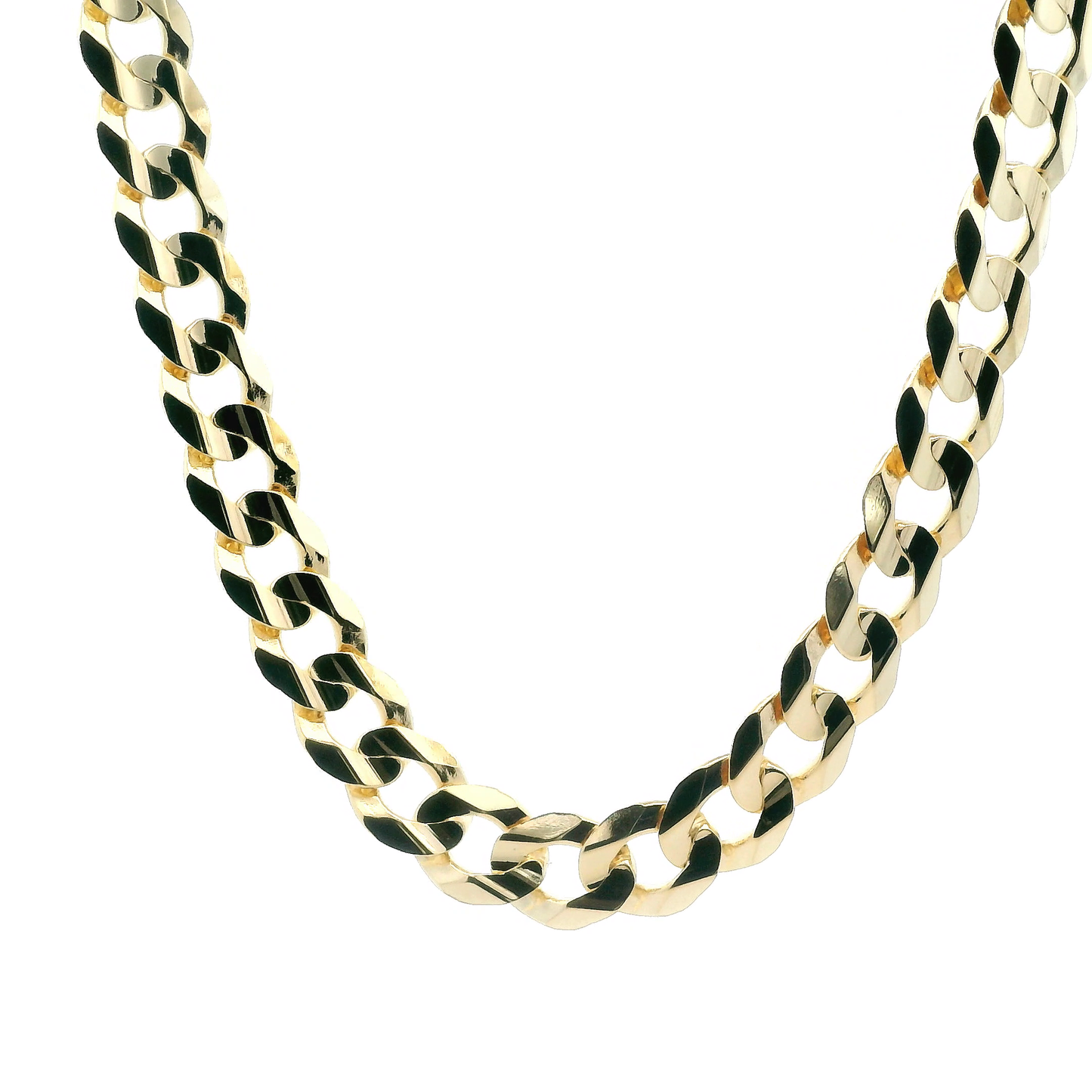 10K Yellow Gold 22" Curb Chain