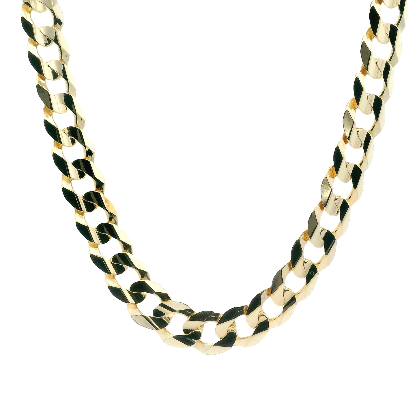 10K Yellow Gold 22" Curb Chain