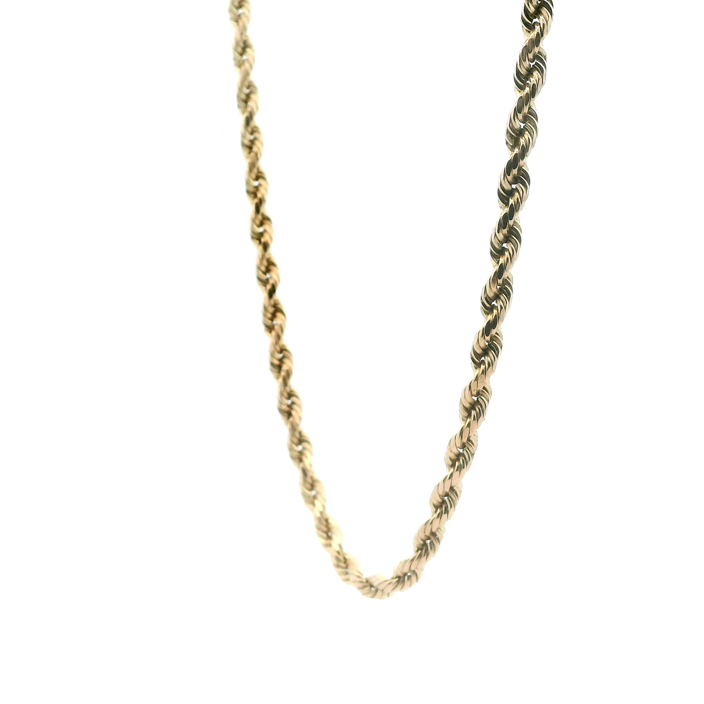 14K Yellow Gold 25" Rope Chain