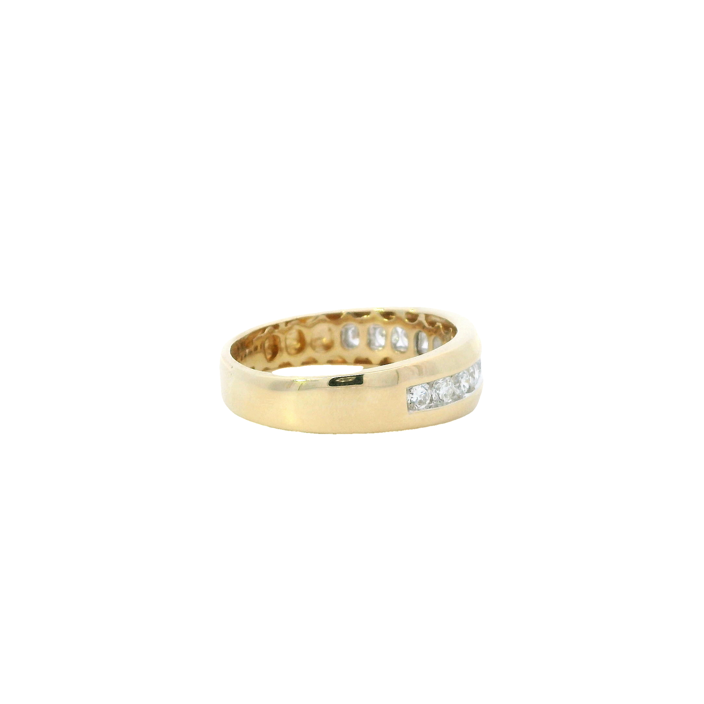 14K Yellow Gold Diamond Ring - 0.96ct