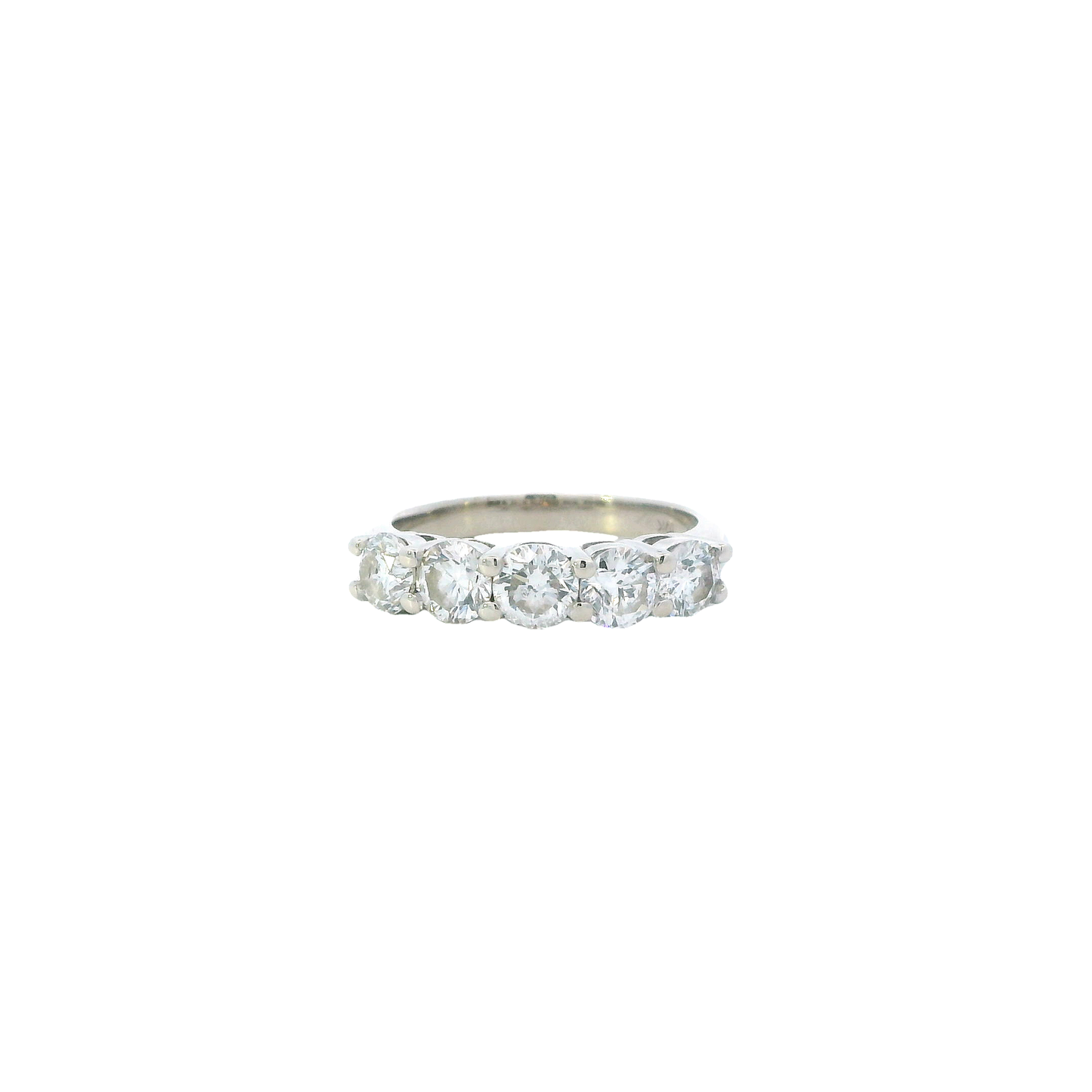 10K White Gold Diamond Ring - 1.69ct