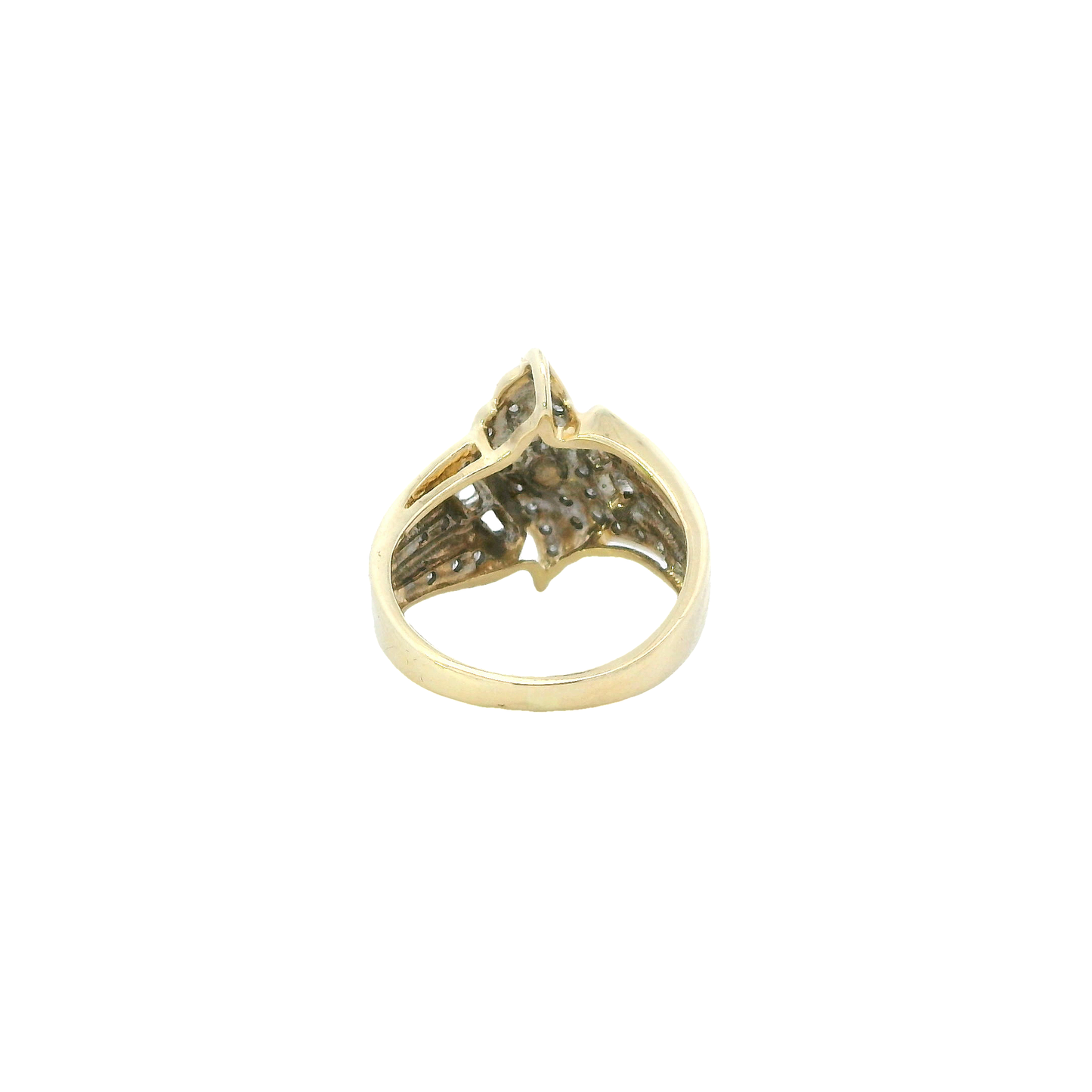 10K Yellow Gold Diamond Ring - 0.4ct