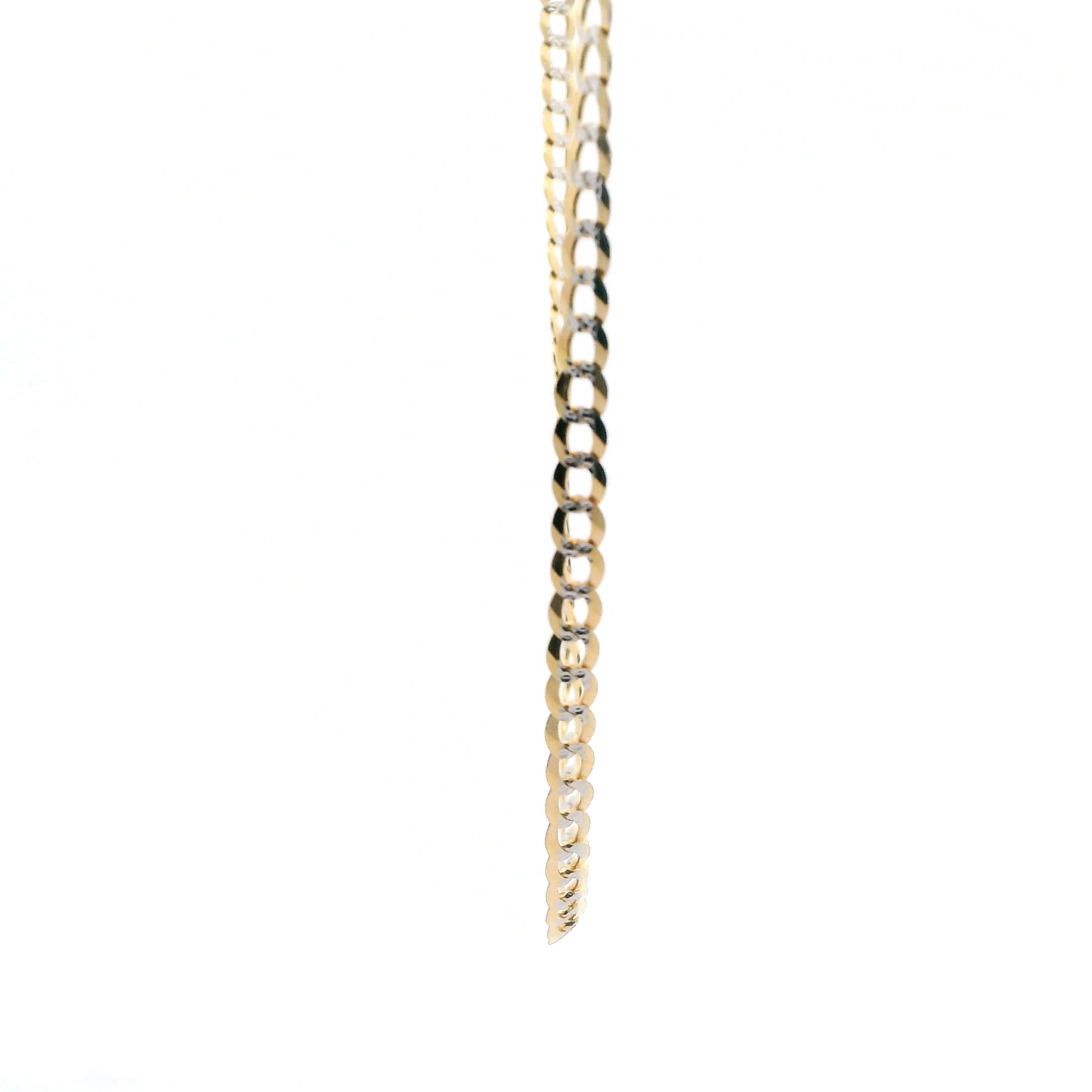 14K Yellow Gold 24" DC Curb Chain