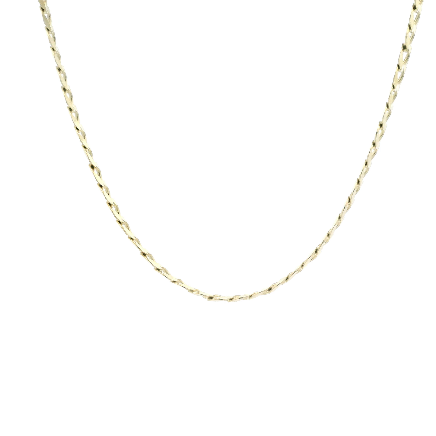 10K Yellow Gold 20" Curb Chain