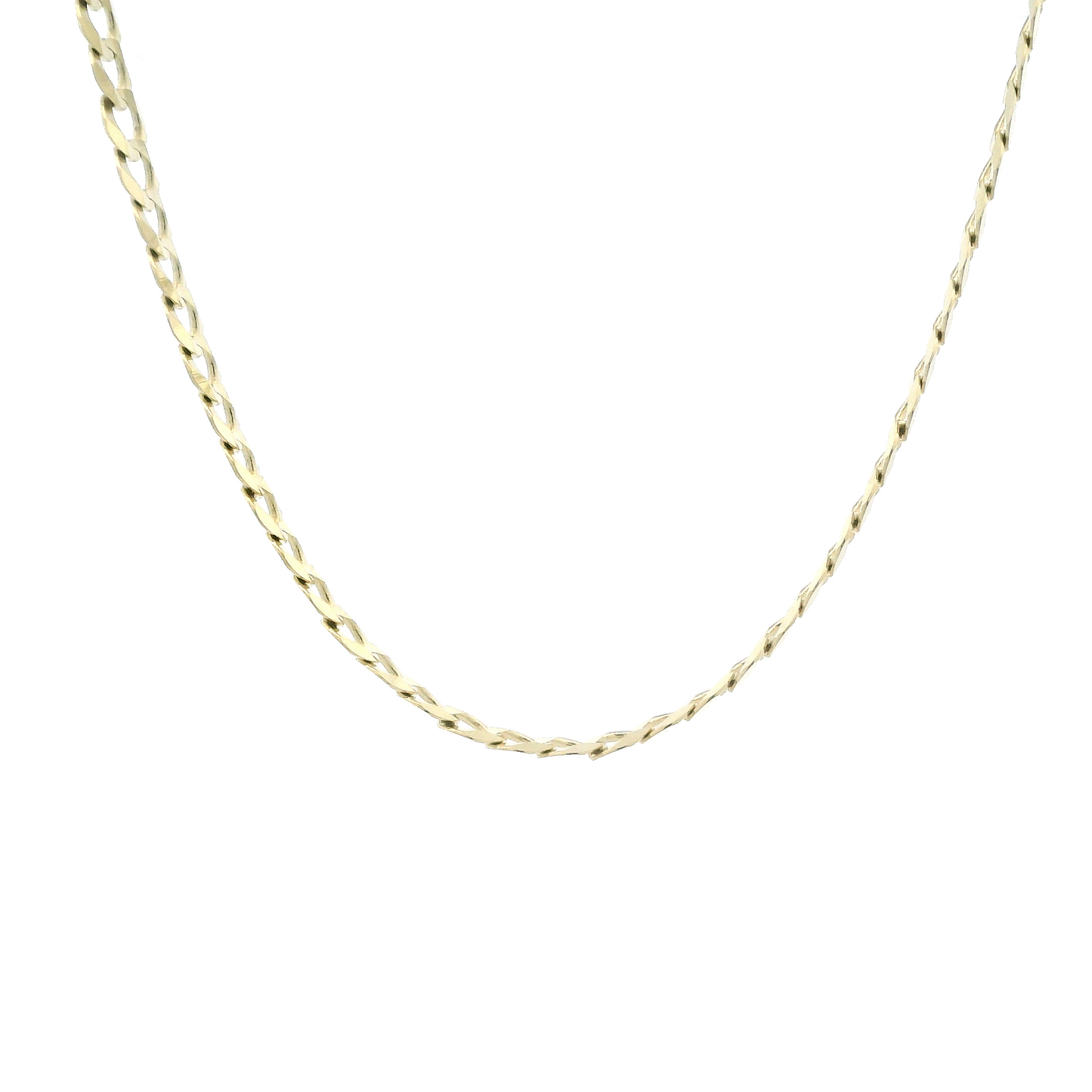 10K Yellow Gold 20" Curb Chain