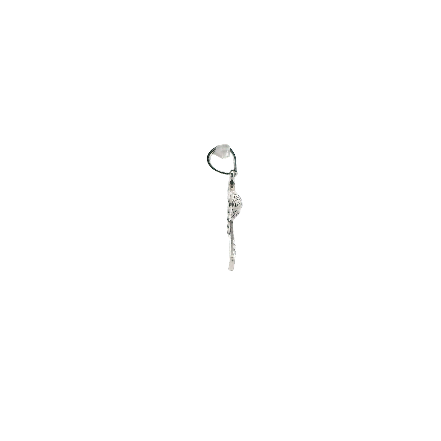 Sterling Silver Tennis Racket Pendant