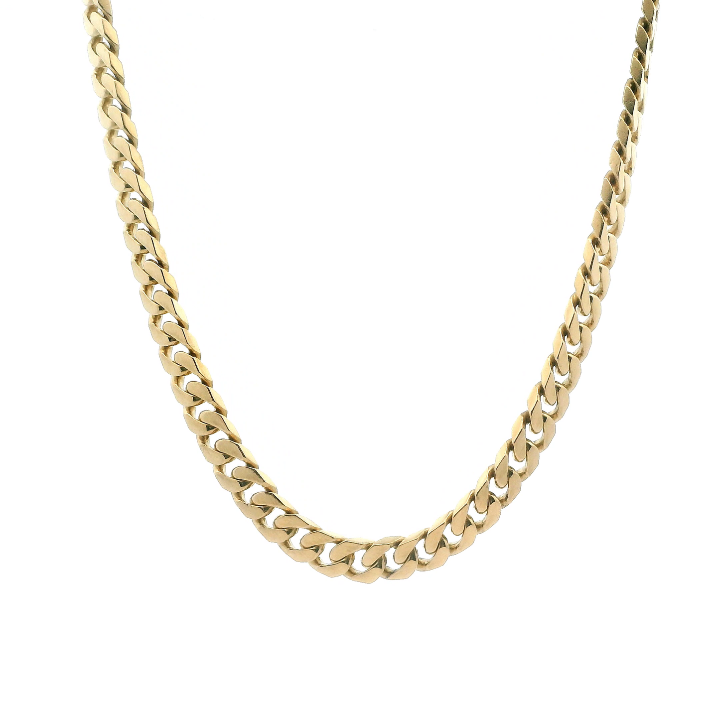18K Yellow Gold 25" Curb Chain
