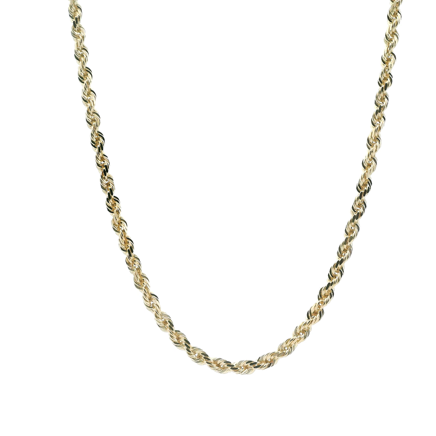 14K Yellow Gold 26" Rope Chain