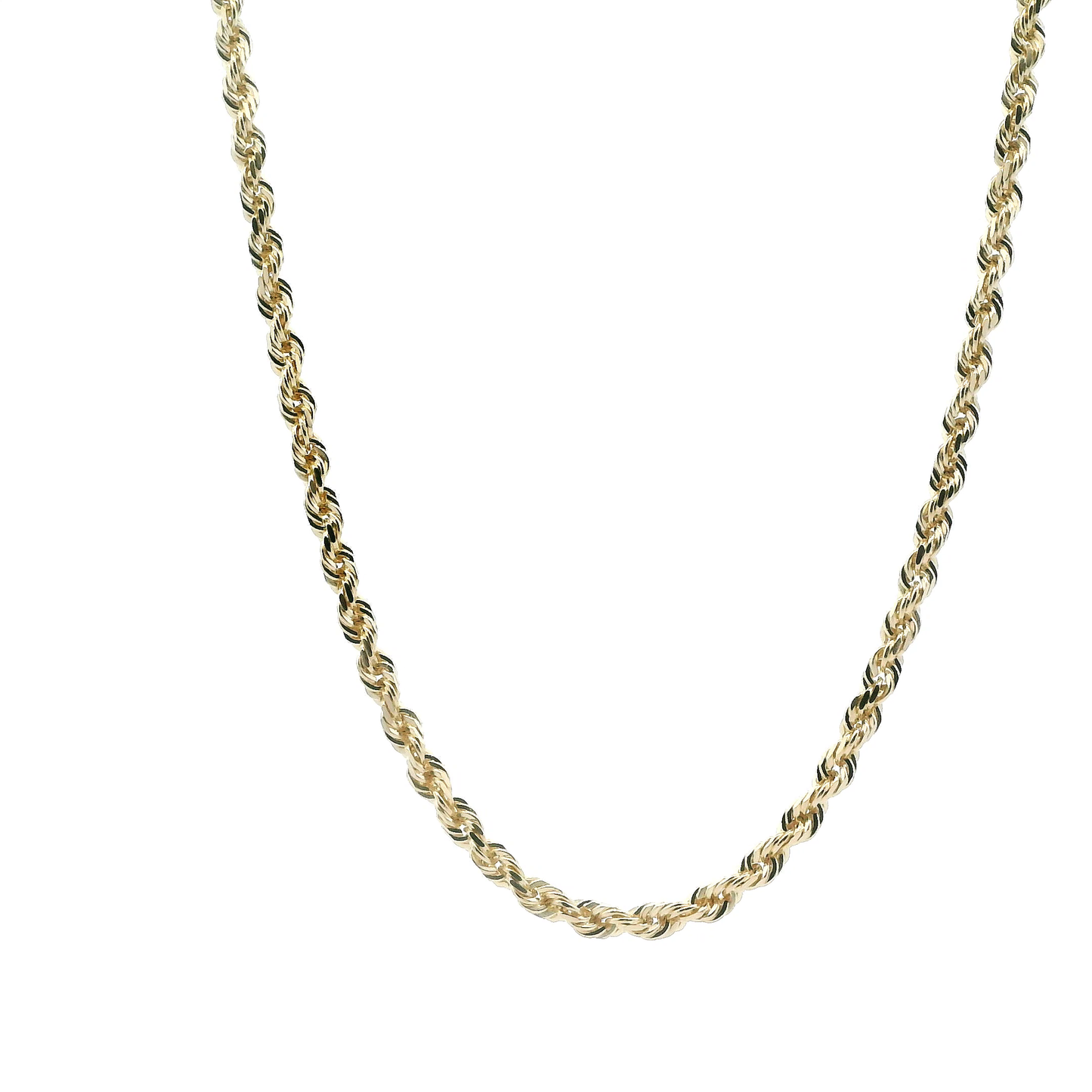 14K Yellow Gold 26" Rope Chain