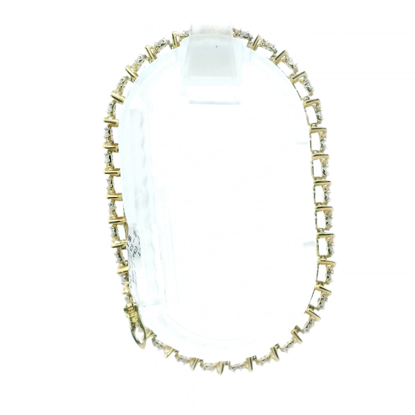 14K Yellow Gold Diamond Tennis Bracelet - 2.00ct