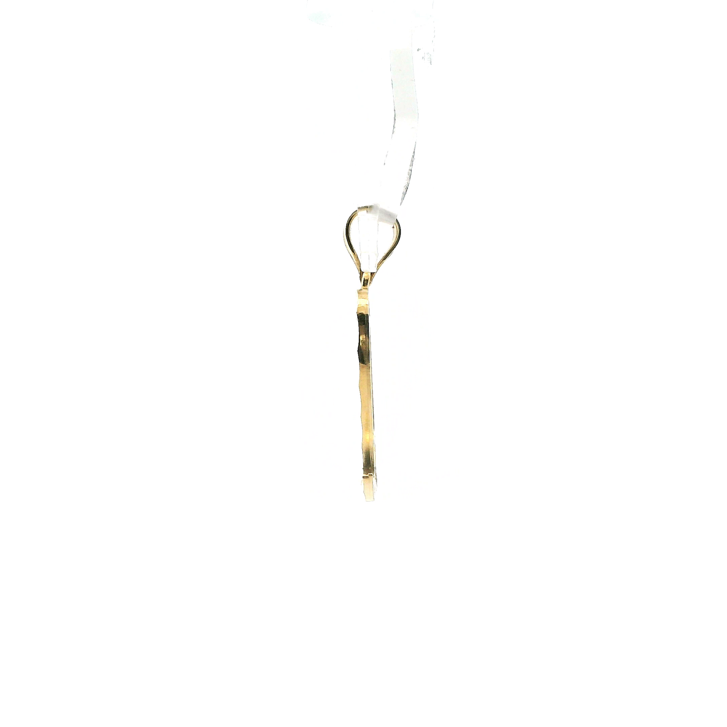 10K Yellow Gold Letter "Q" Pendant