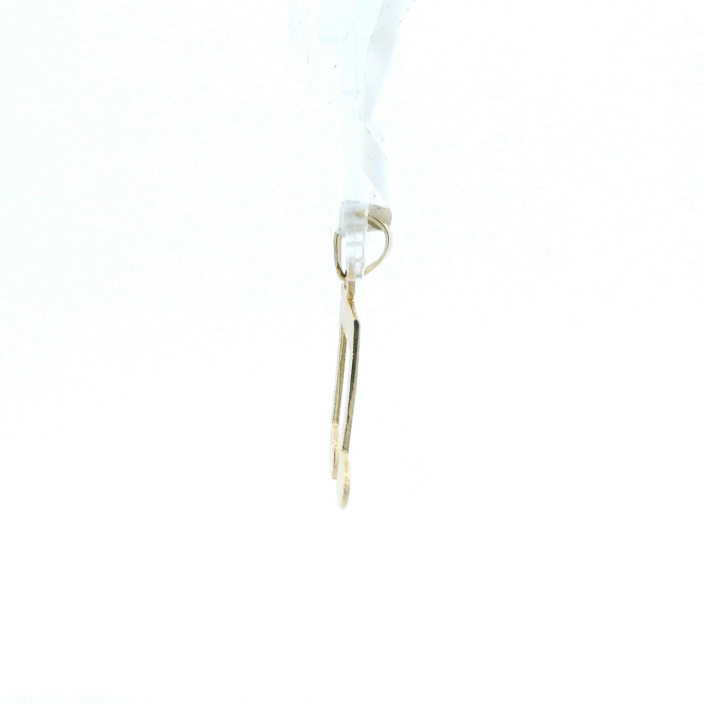 14K Yellow Gold Music Note Pendant