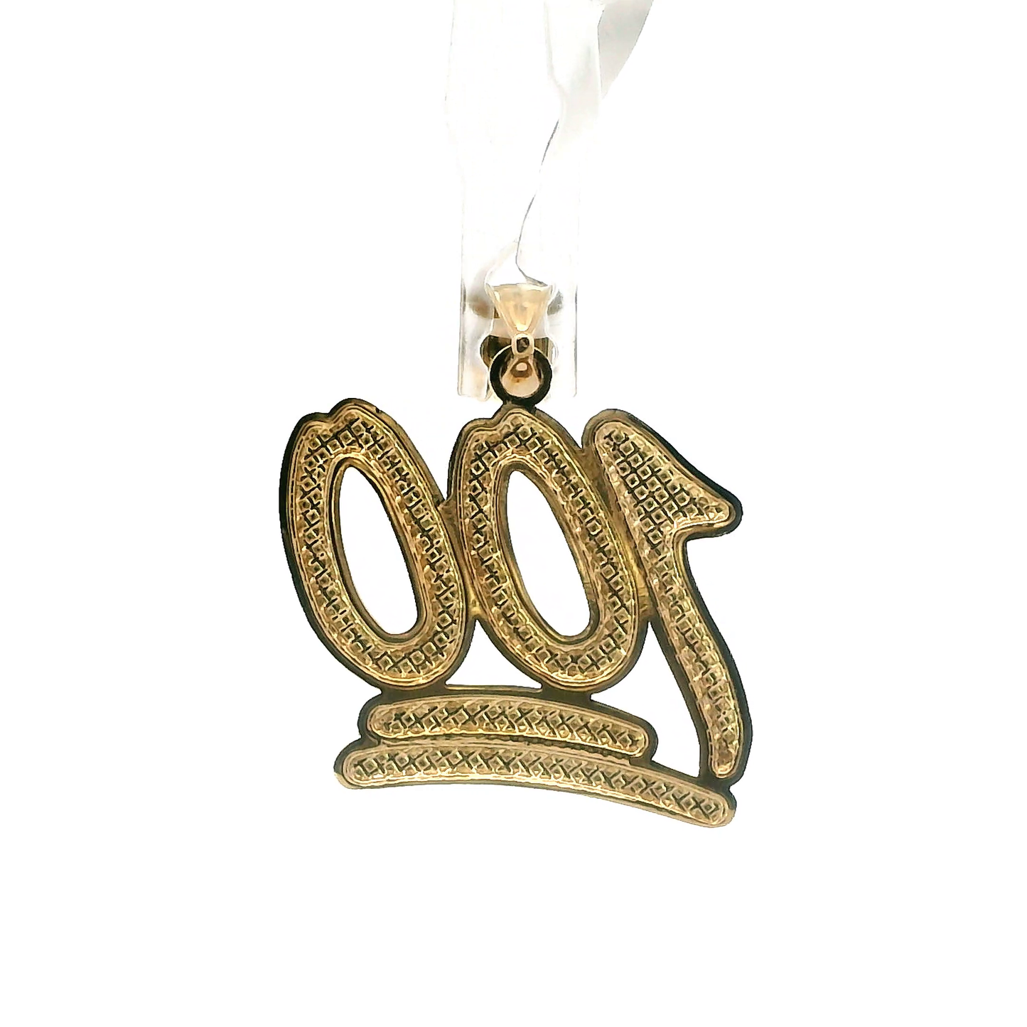 10K Yellow Gold 100% Pendant