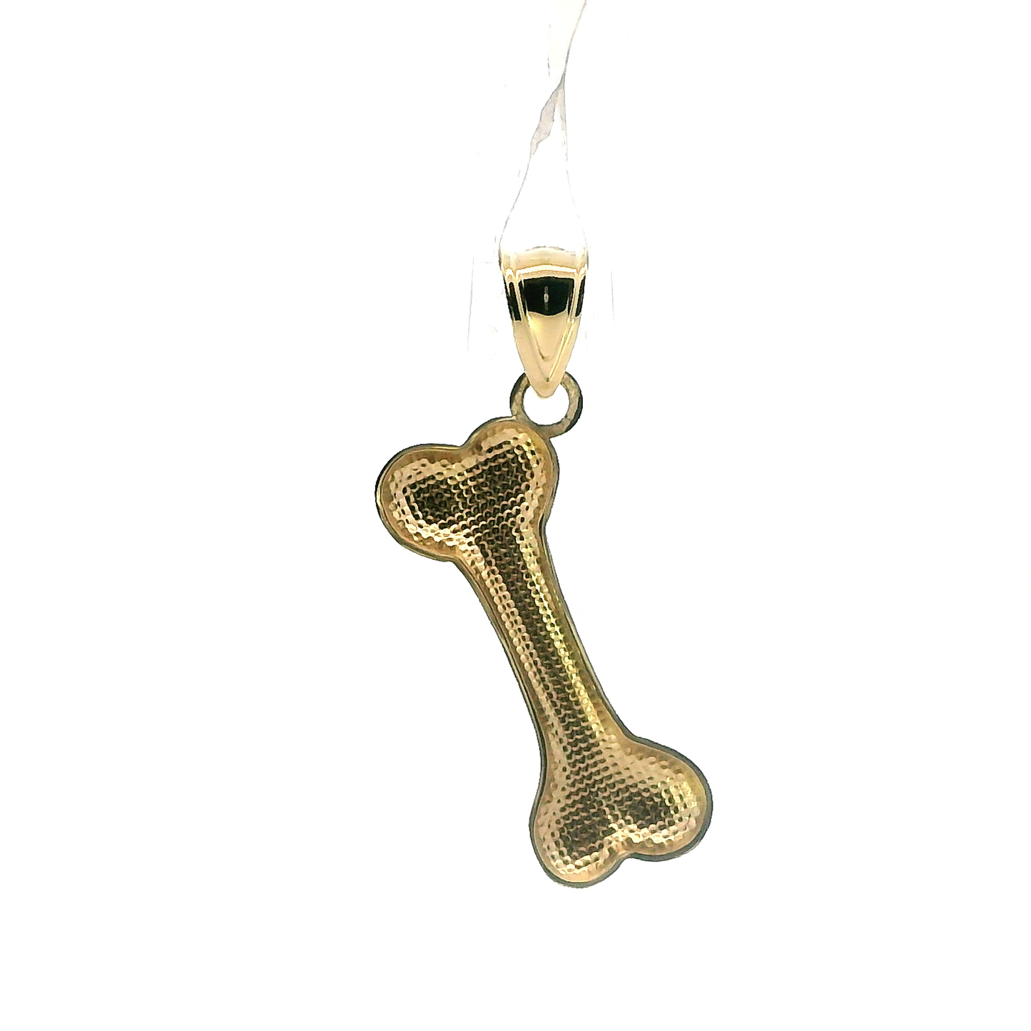 10K Yellow Bone Pendant