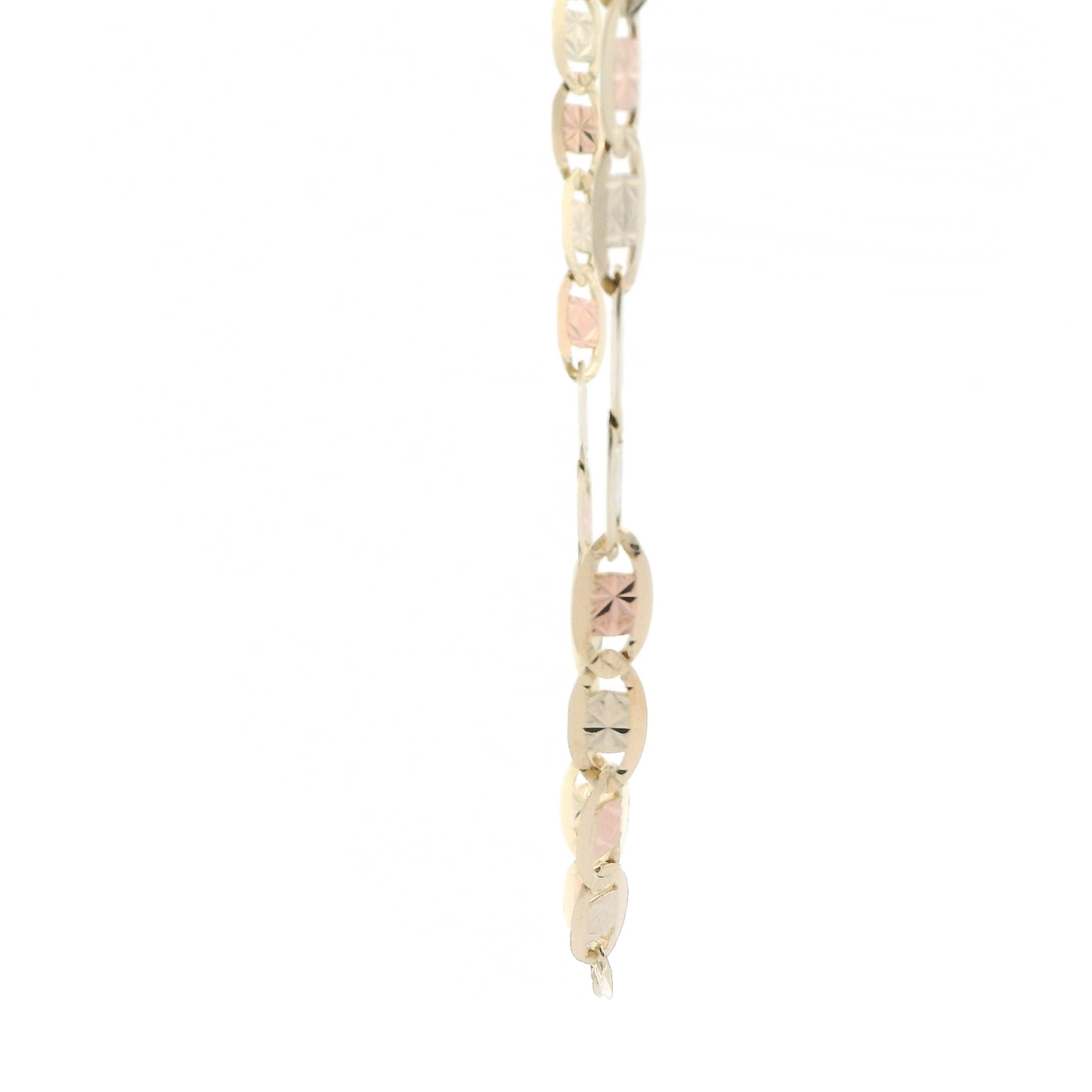 10K Yellow Gold Diamond Cut Mariner Chain