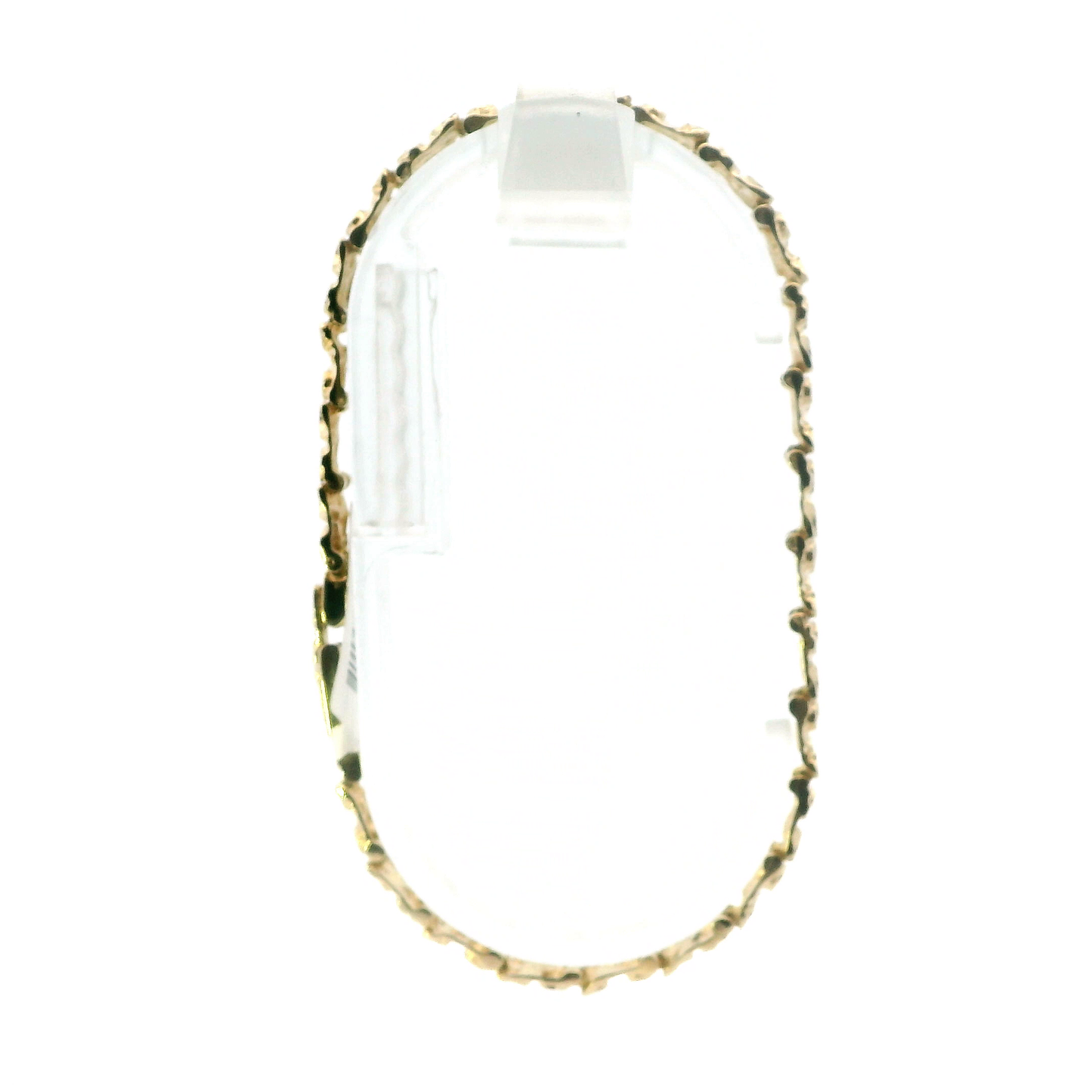 14K Yellow Gold Nugget Bracelet