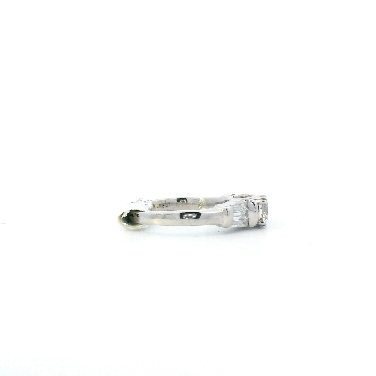 Platinum Diamond Womens Ring - 1.02ct
