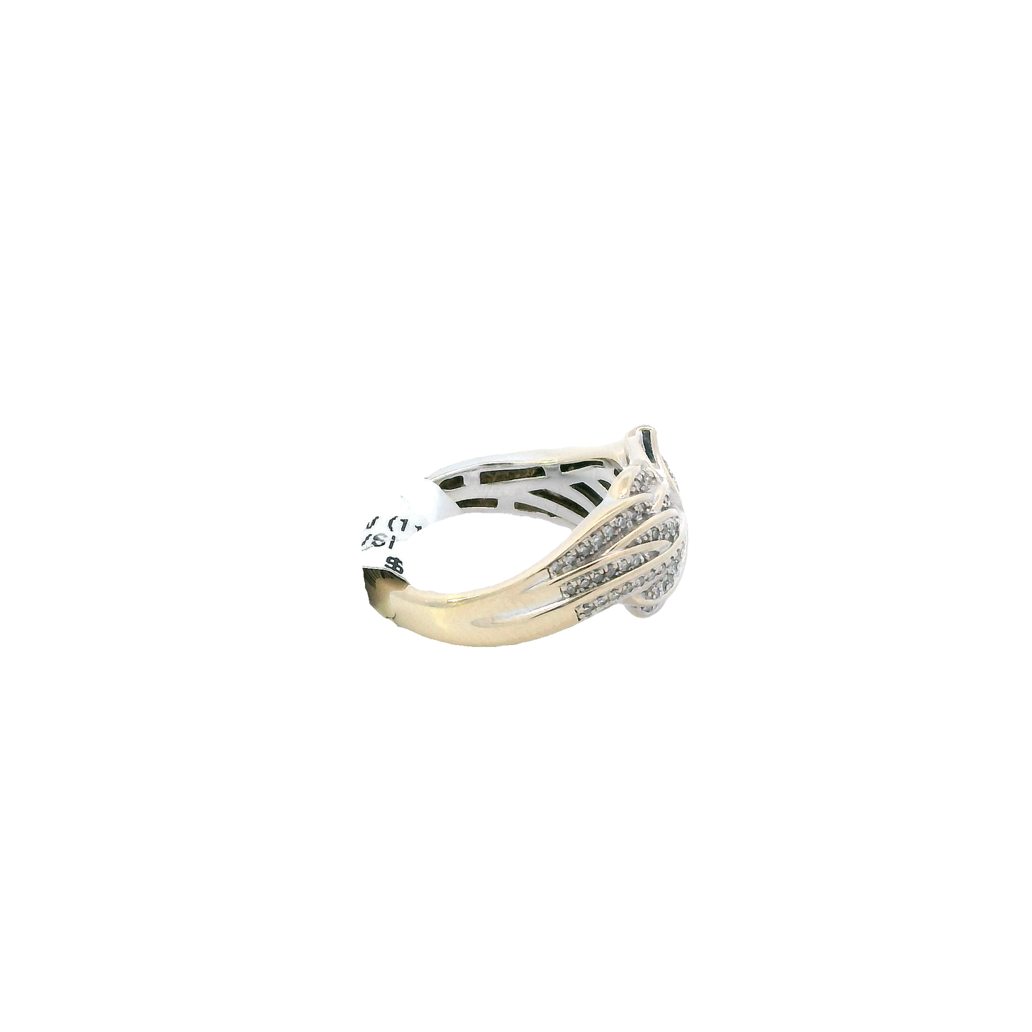 14K White Gold Diamond Womens Ring - 0.31ct