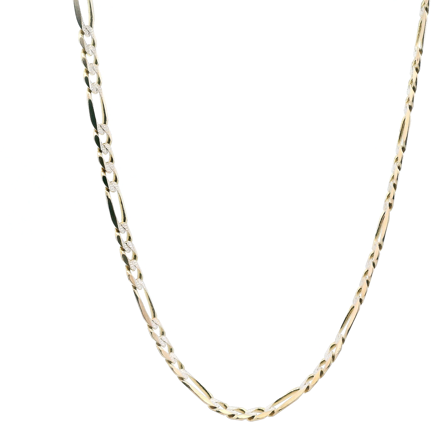 14K Yellow Gold Figaro Chain