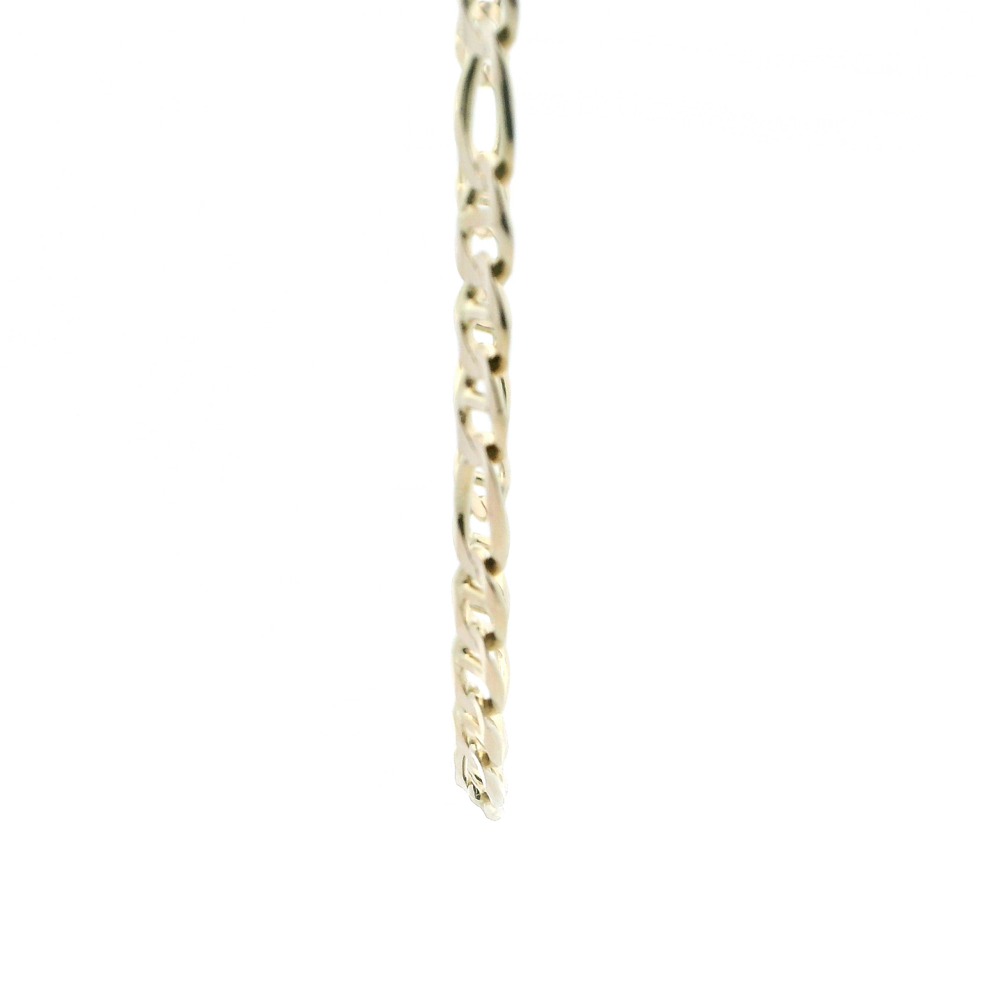 14K Yellow Gold 22.5" Figaro Mariner Chain