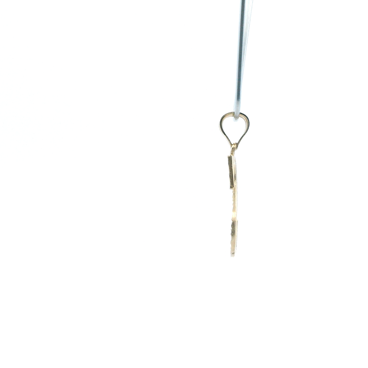 10K Yellow Gold Letter "S" Pendant