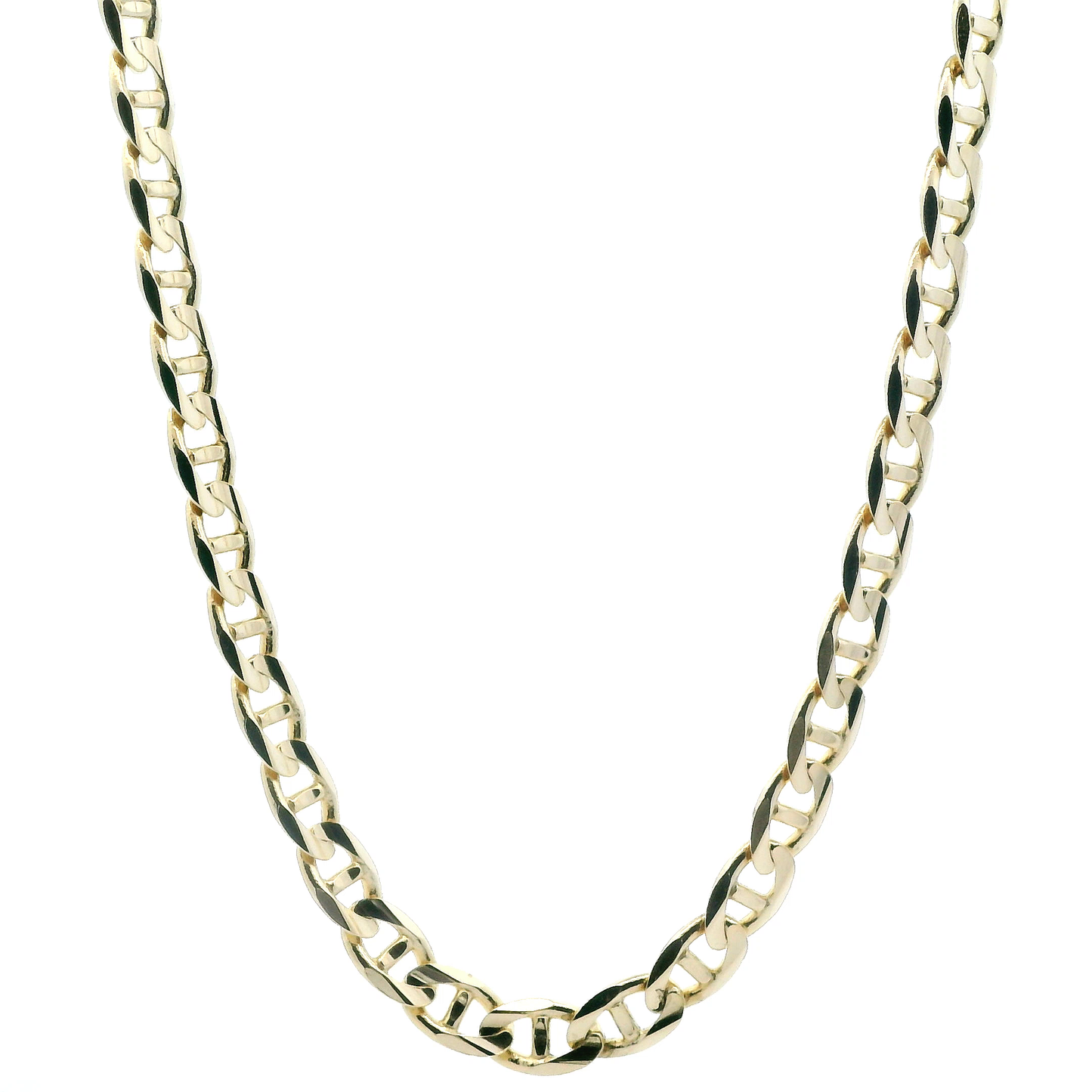 14K Yellow Gold 30" Mariner Chain