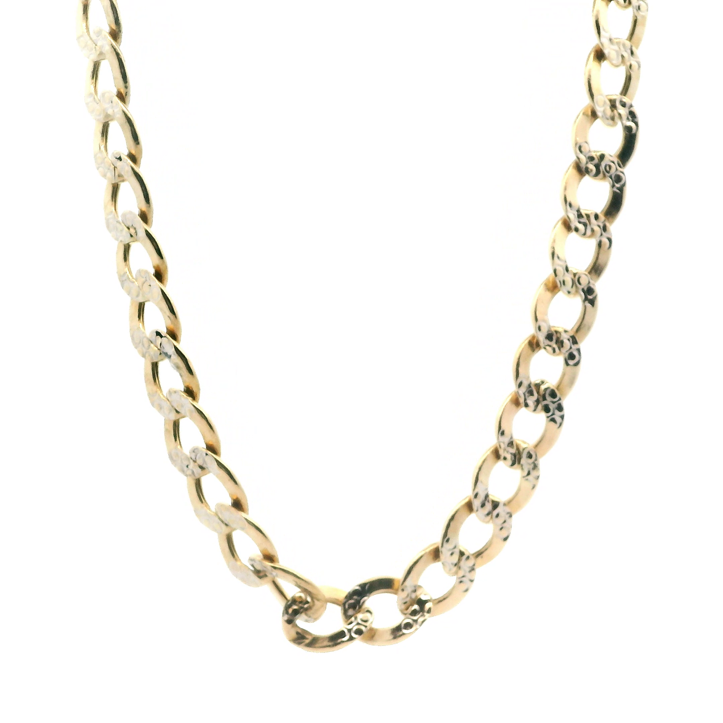 14K Yellow Gold 25.5" Curb Chain
